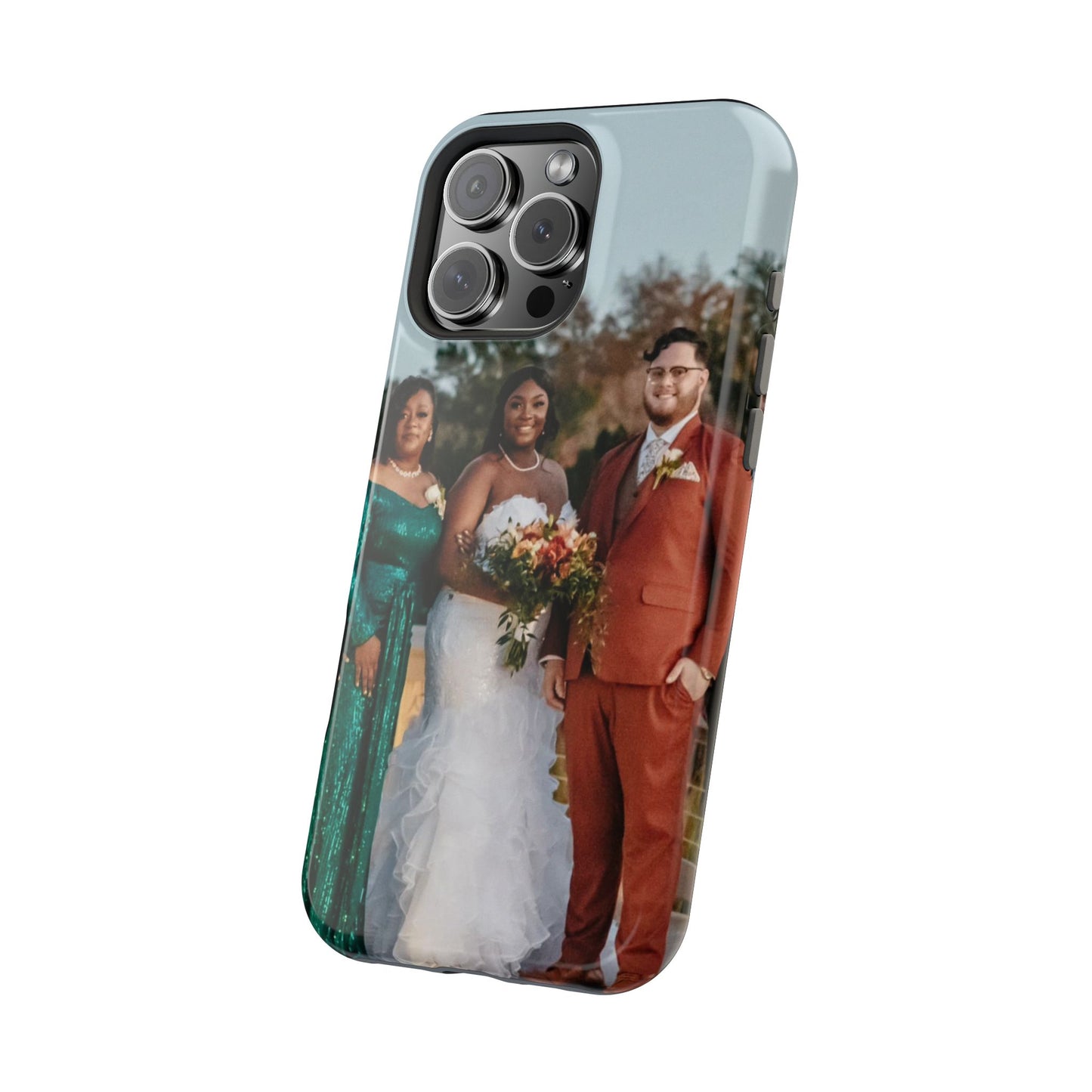 Personalized Photo Magnetic Tough Cases for Birthday, Weddings, Graduations, & All Celebrations