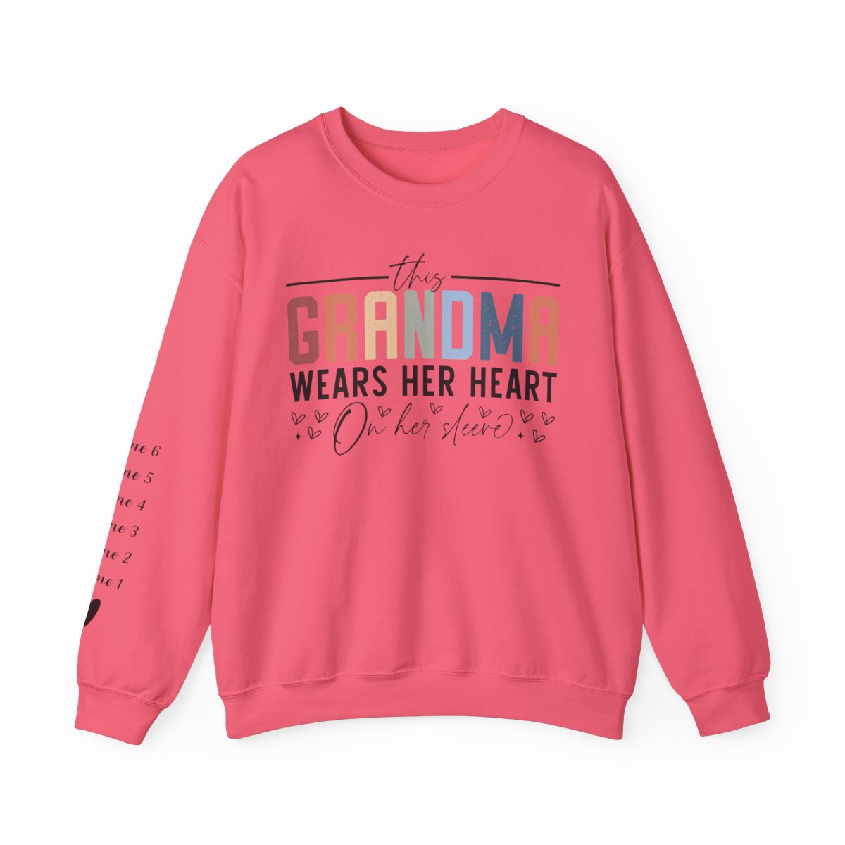 Elevate Her Style: Customizable/Personalized Grandma Sweatshirt