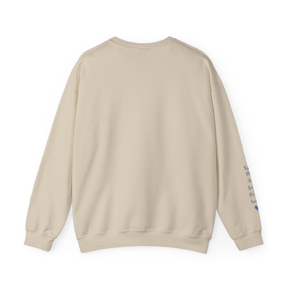 Personalized Nana Mother's Day Crewneck Sweatshirt with grandkids' names on the sleeves