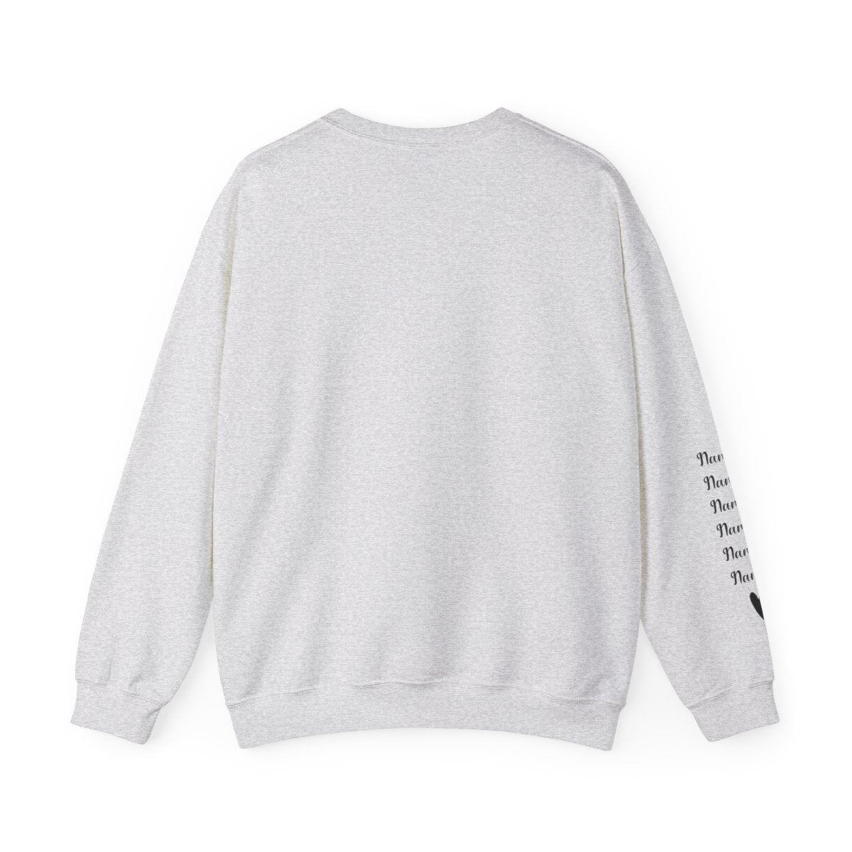 This Auntie Wears Her Heart on Her Sleeve" Unisex Crewneck Sweatshirt
