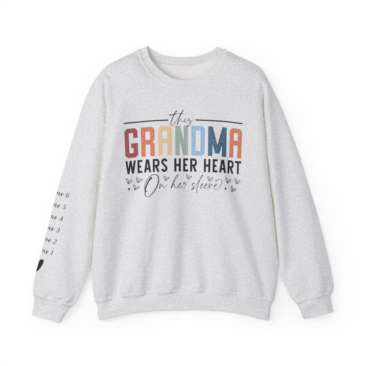 Elevate Her Style: Customizable/Personalized Grandma Sweatshirt