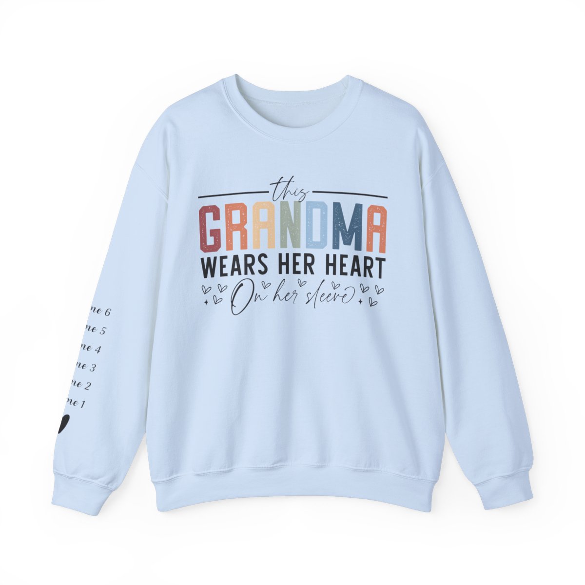 Elevate Her Style: Customizable/Personalized Grandma Sweatshirt