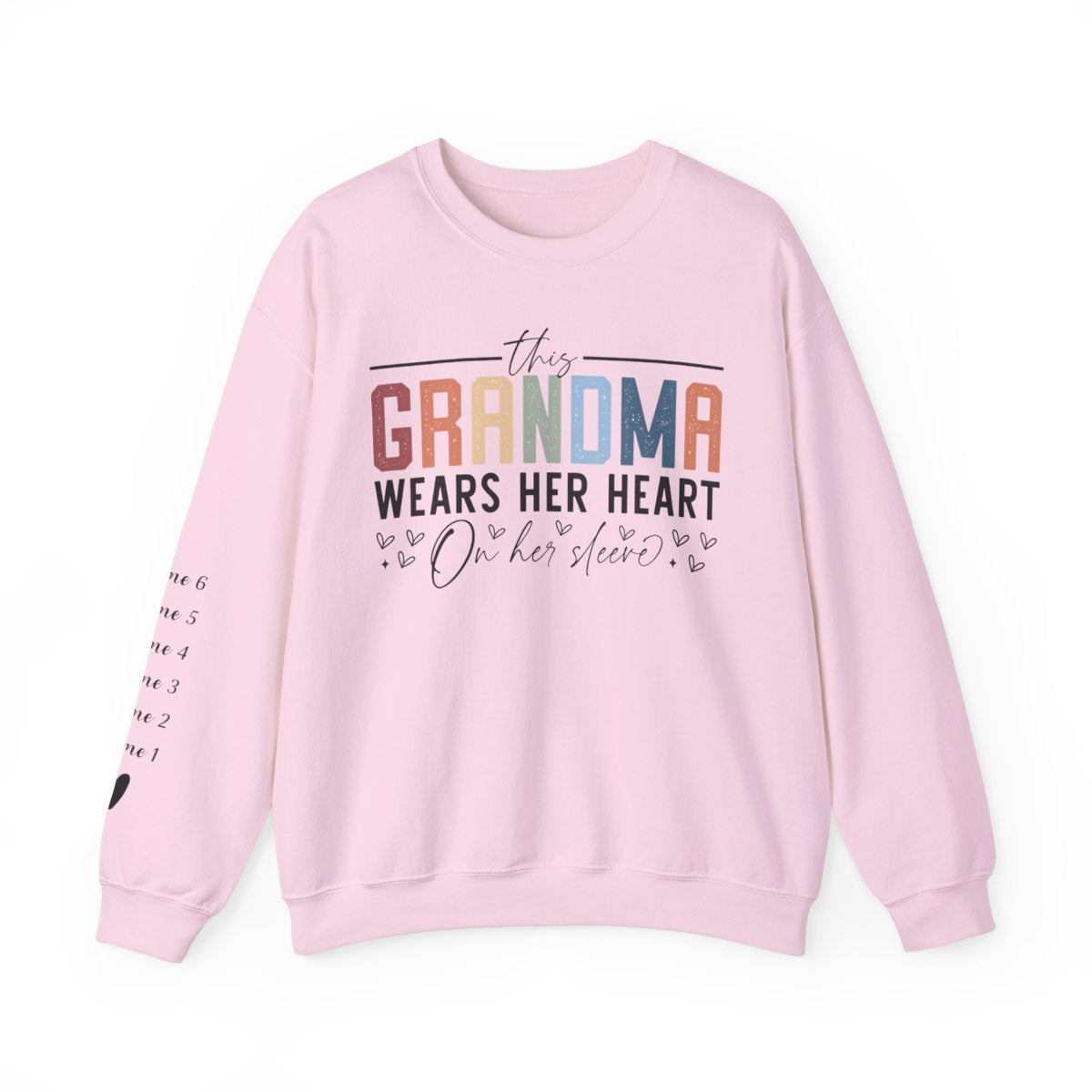 Elevate Her Style: Customizable/Personalized Grandma Sweatshirt