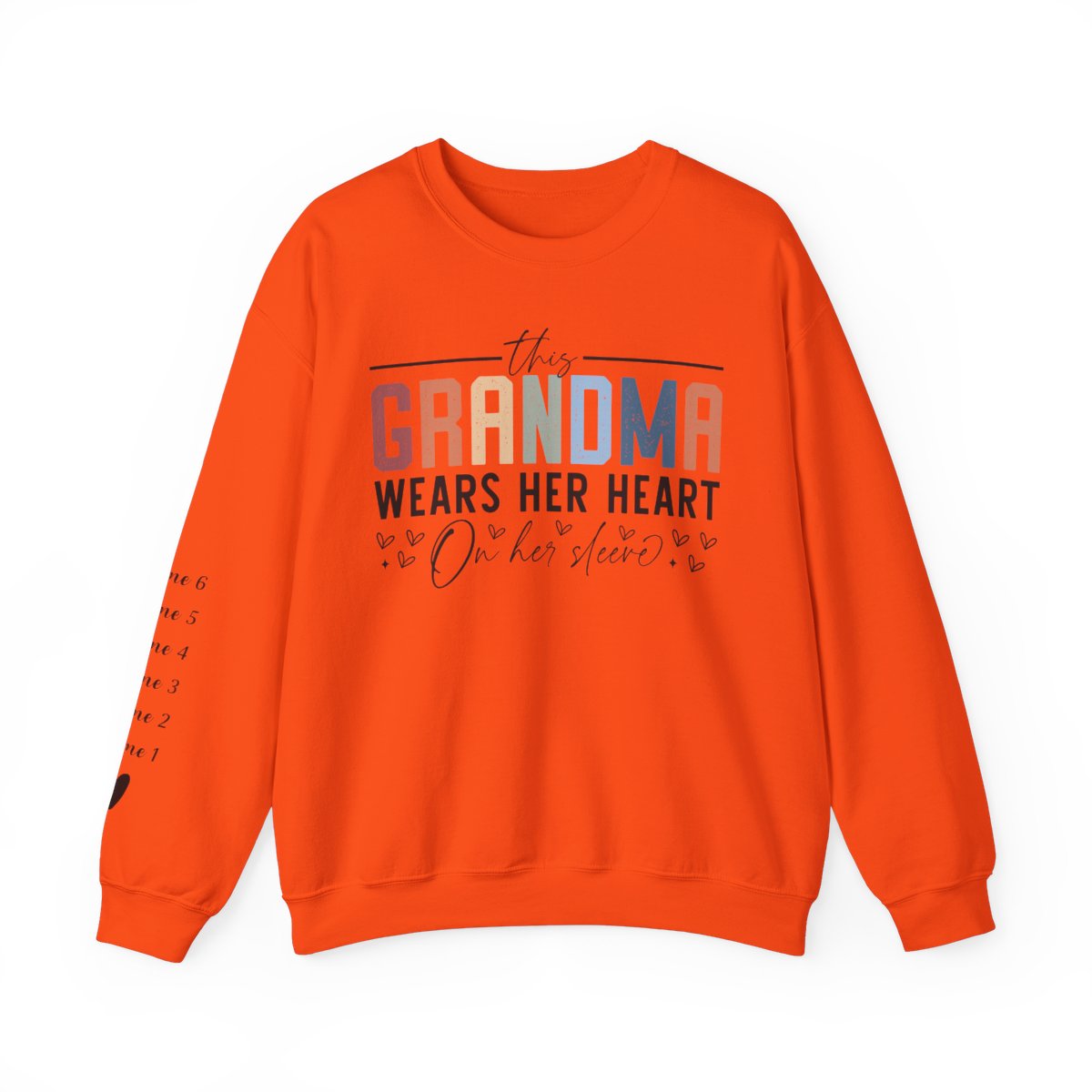 Elevate Her Style: Customizable/Personalized Grandma Sweatshirt