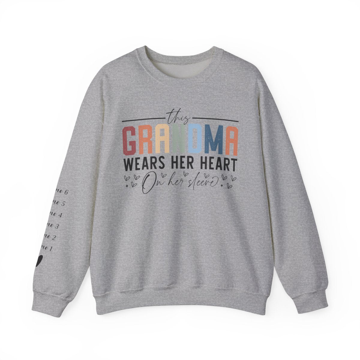 Elevate Her Style: Customizable/Personalized Grandma Sweatshirt