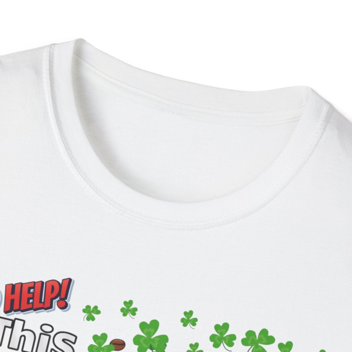 Whimsical Personalized St. Patrick's Day Unisex Tee, Teacher Gift, Funny Leprechaun Shirt