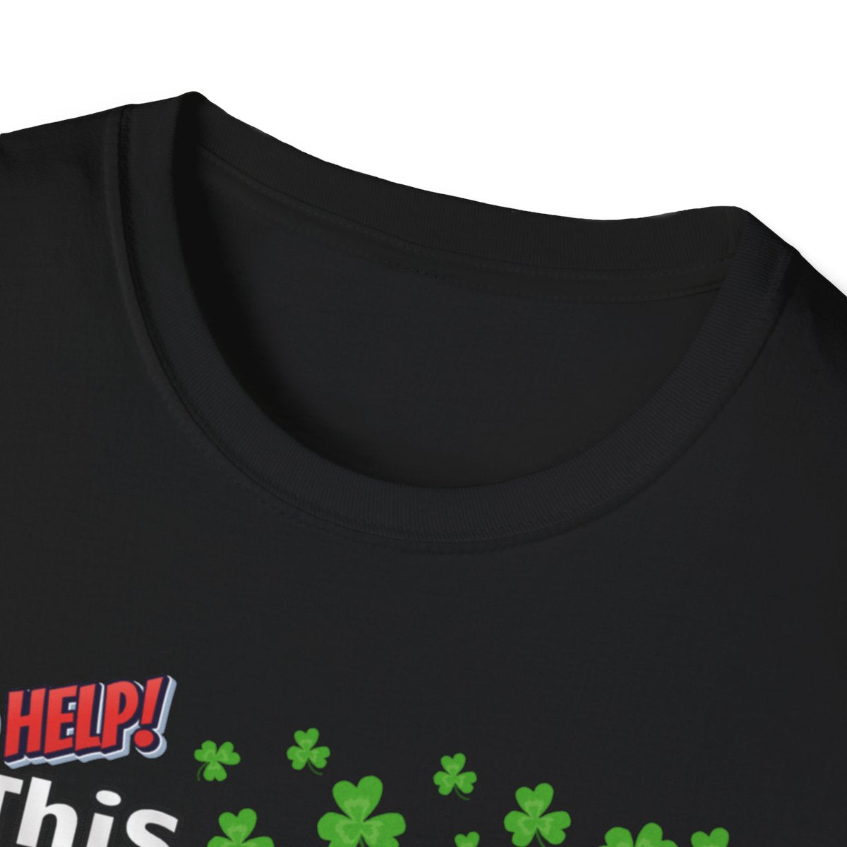 St Patrick's Day Leprechaun T-Shirt for Teachers, Send Help! Caffeine and Teacher Magic