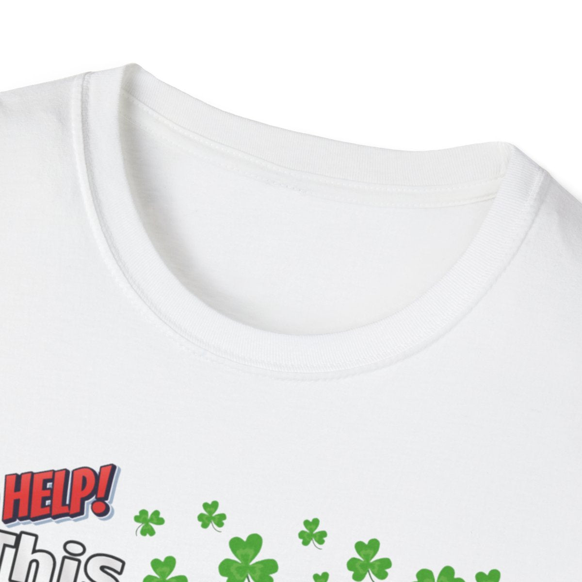 St Patrick's Day Leprechaun T-Shirt for Teachers, Send Help! Caffeine and Teacher Magic