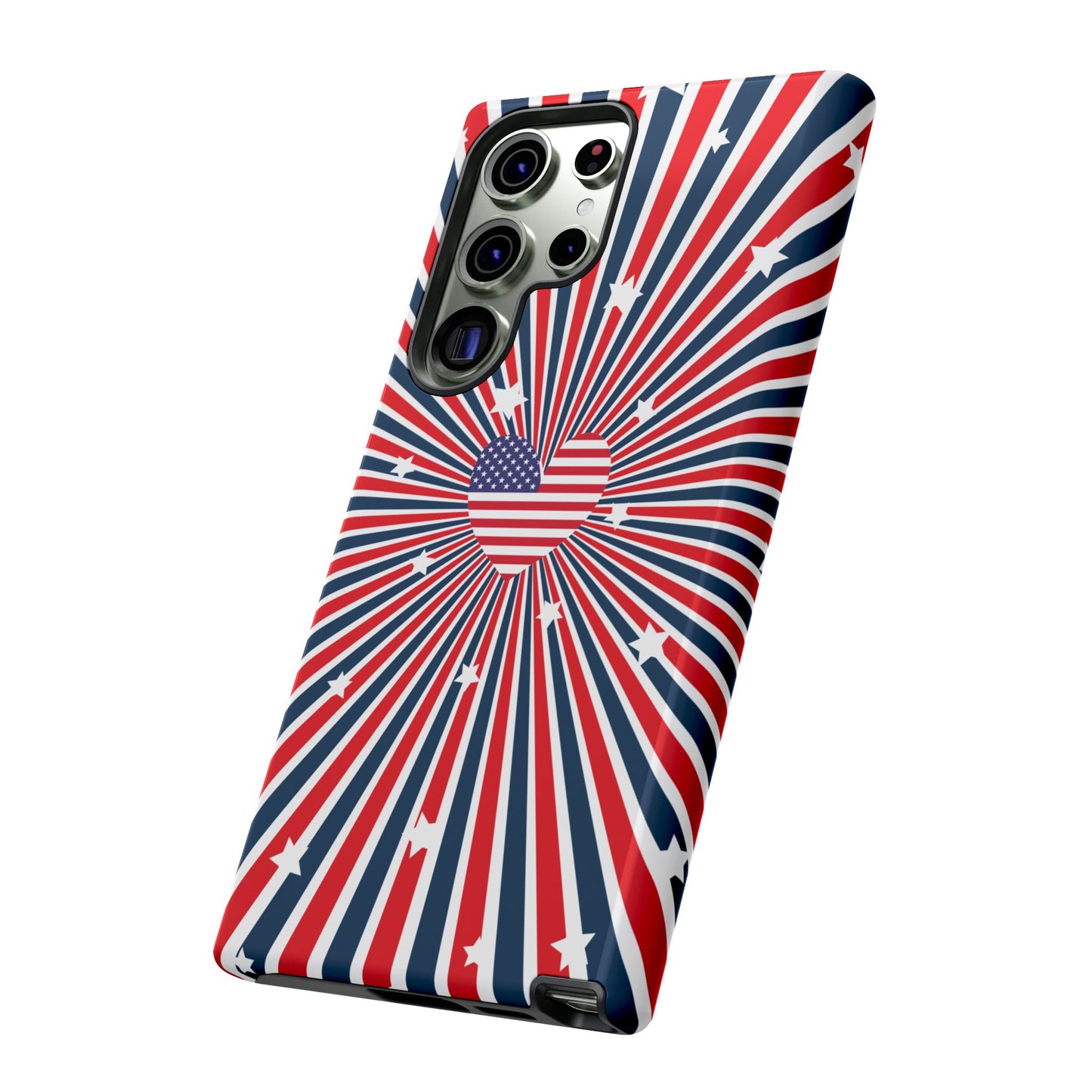 Patriotic  4th of July, Memorial Day, Independence Day Tough Phone Case for Samsung
