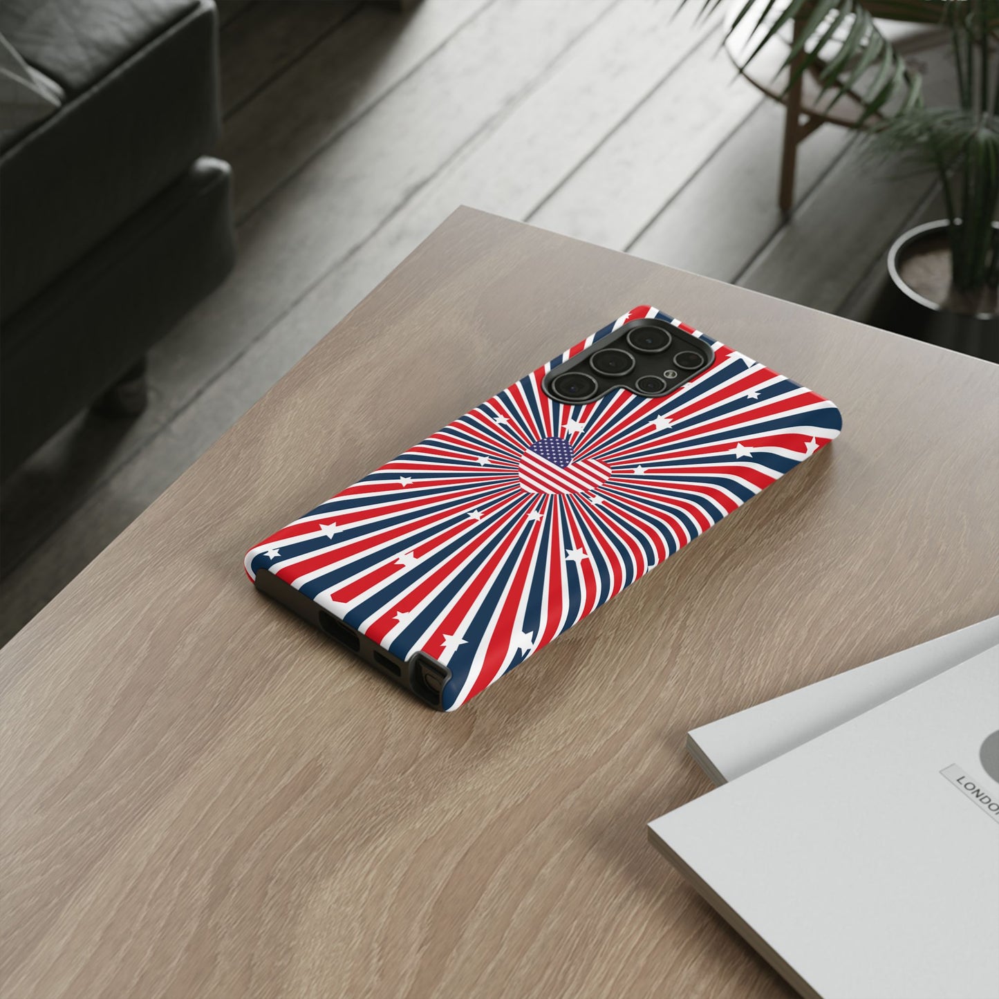 Patriotic  4th of July, Memorial Day, Independence Day Tough Phone Case for Samsung