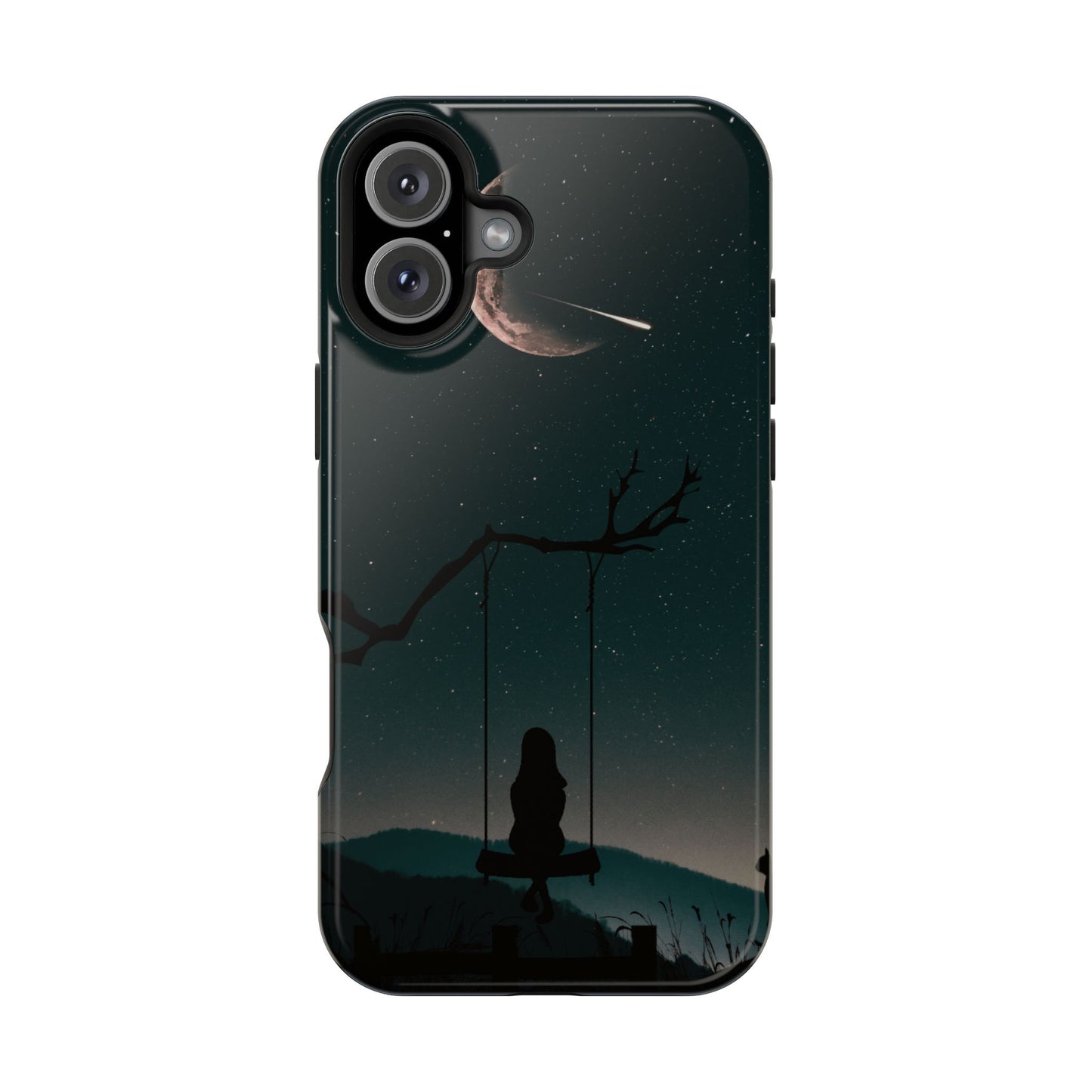 Dreamy Night Sky Tough Magnetic Phone Cases Unique Celestial Design for Iphone