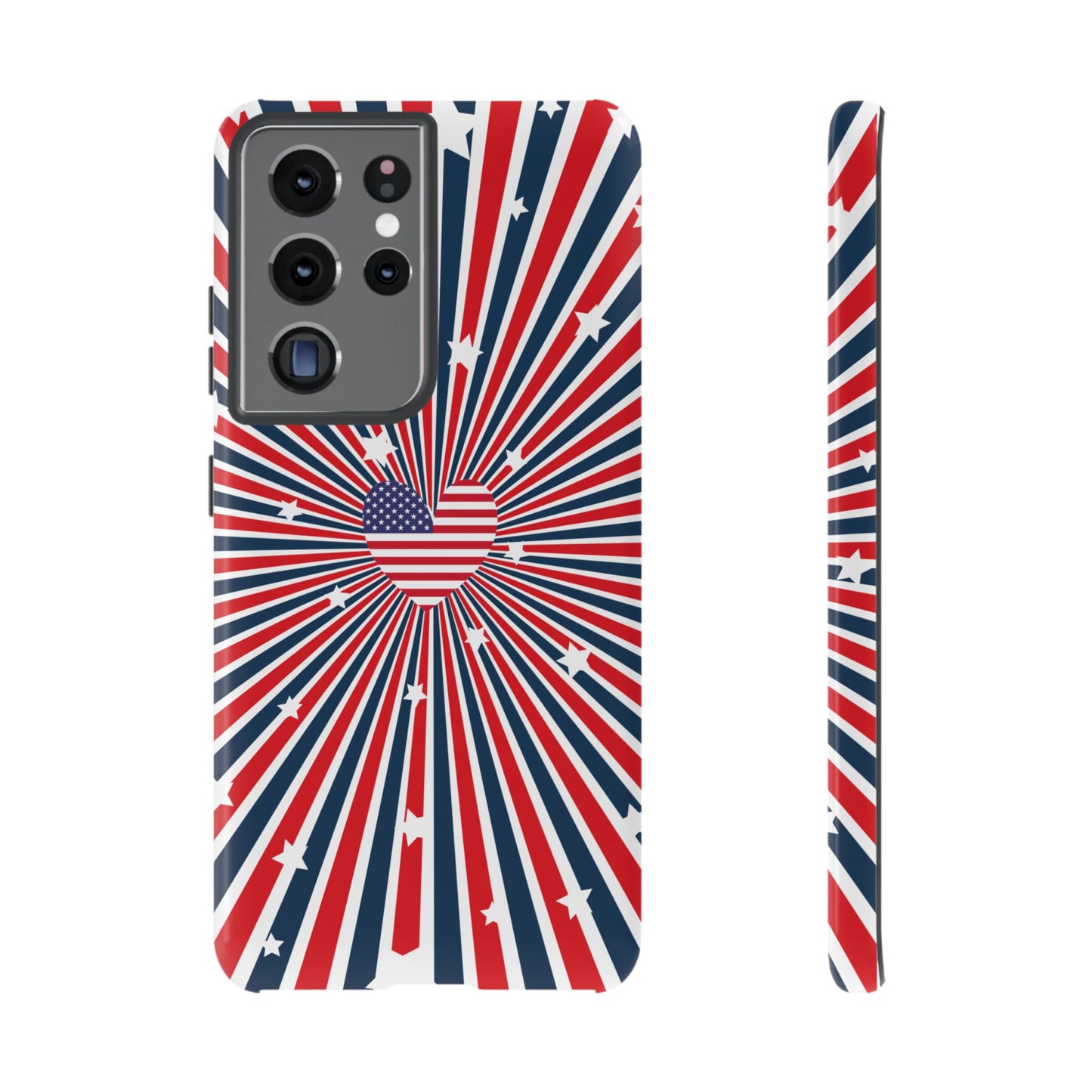 Patriotic  4th of July, Memorial Day, Independence Day Tough Phone Case for Samsung