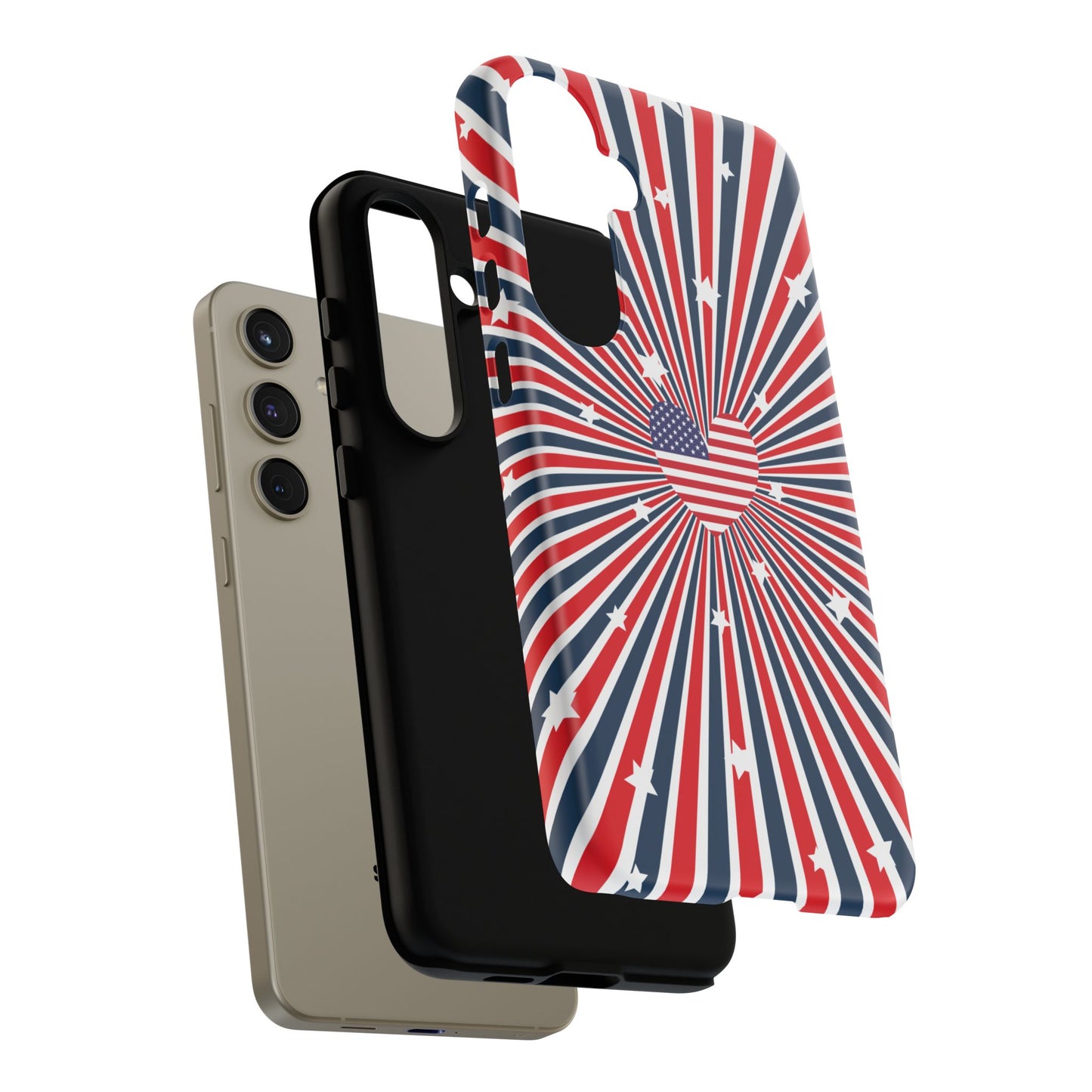 Patriotic  4th of July, Memorial Day, Independence Day Tough Phone Case for Samsung
