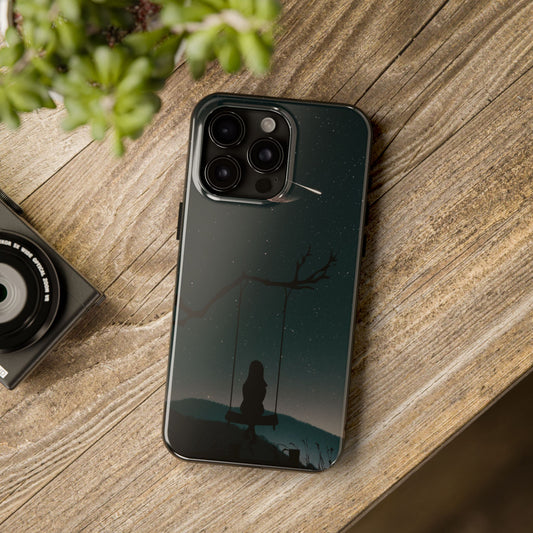 Dreamy Night Sky Tough Phone Cases Unique Celestial Design for Iphone
