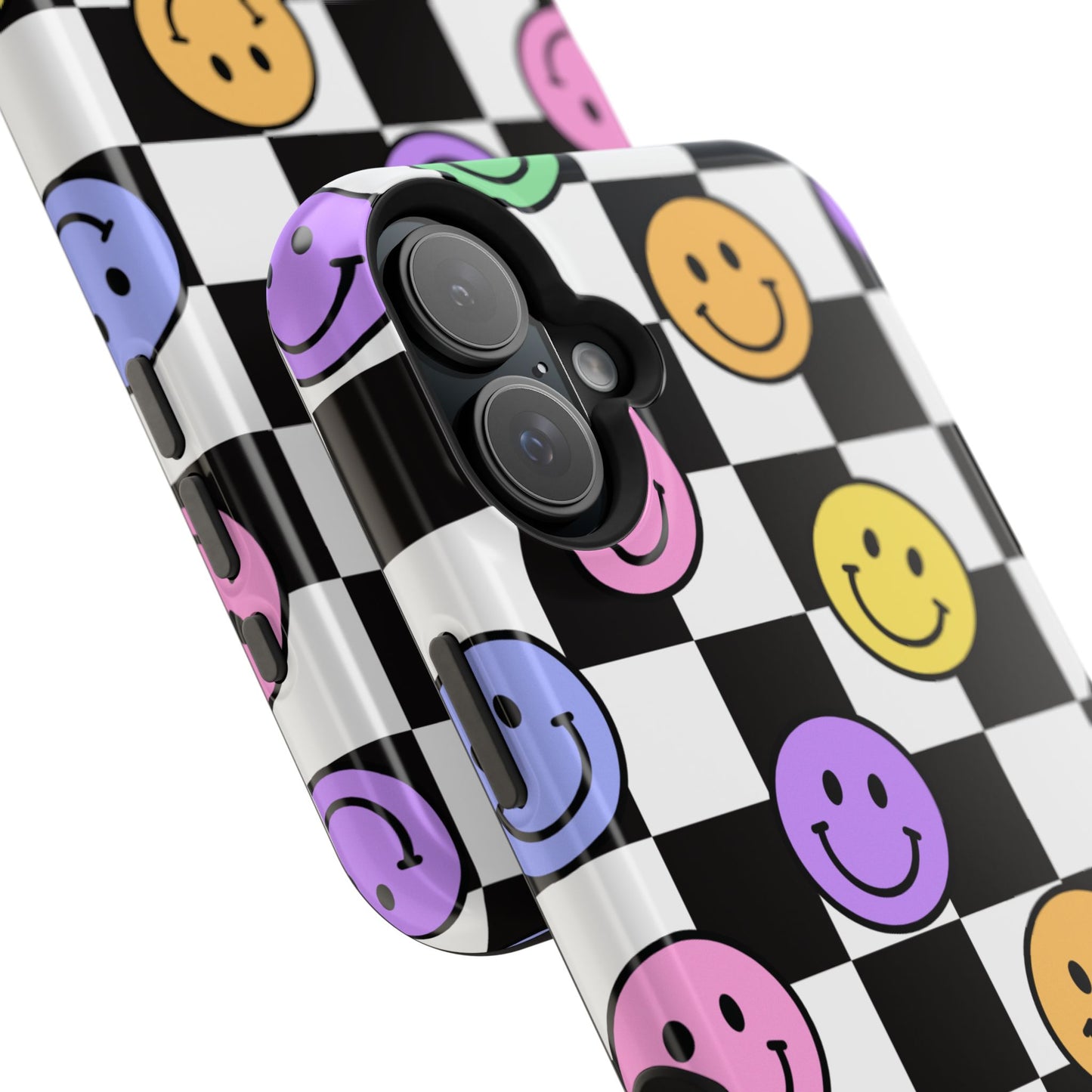 Colorful Smiley Face Phone Cases, Fun Magnetic Tough Cases, Cute Gifts for Teens and Kids, Trendy Accessories for Every Occasion, [...]