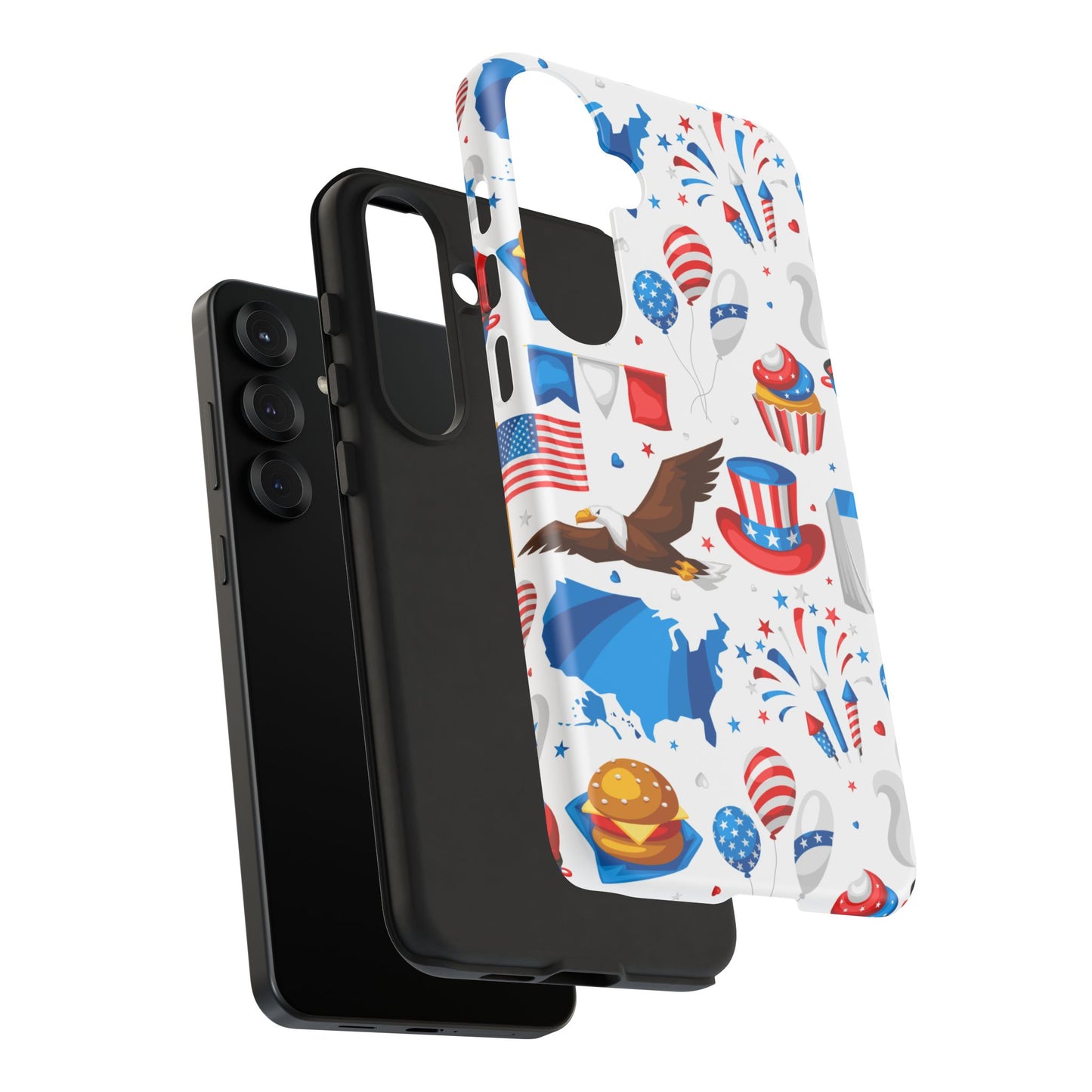 Patriotic  4th of July, Memorial Day, Independence Day Tough Phone Case for Samsung