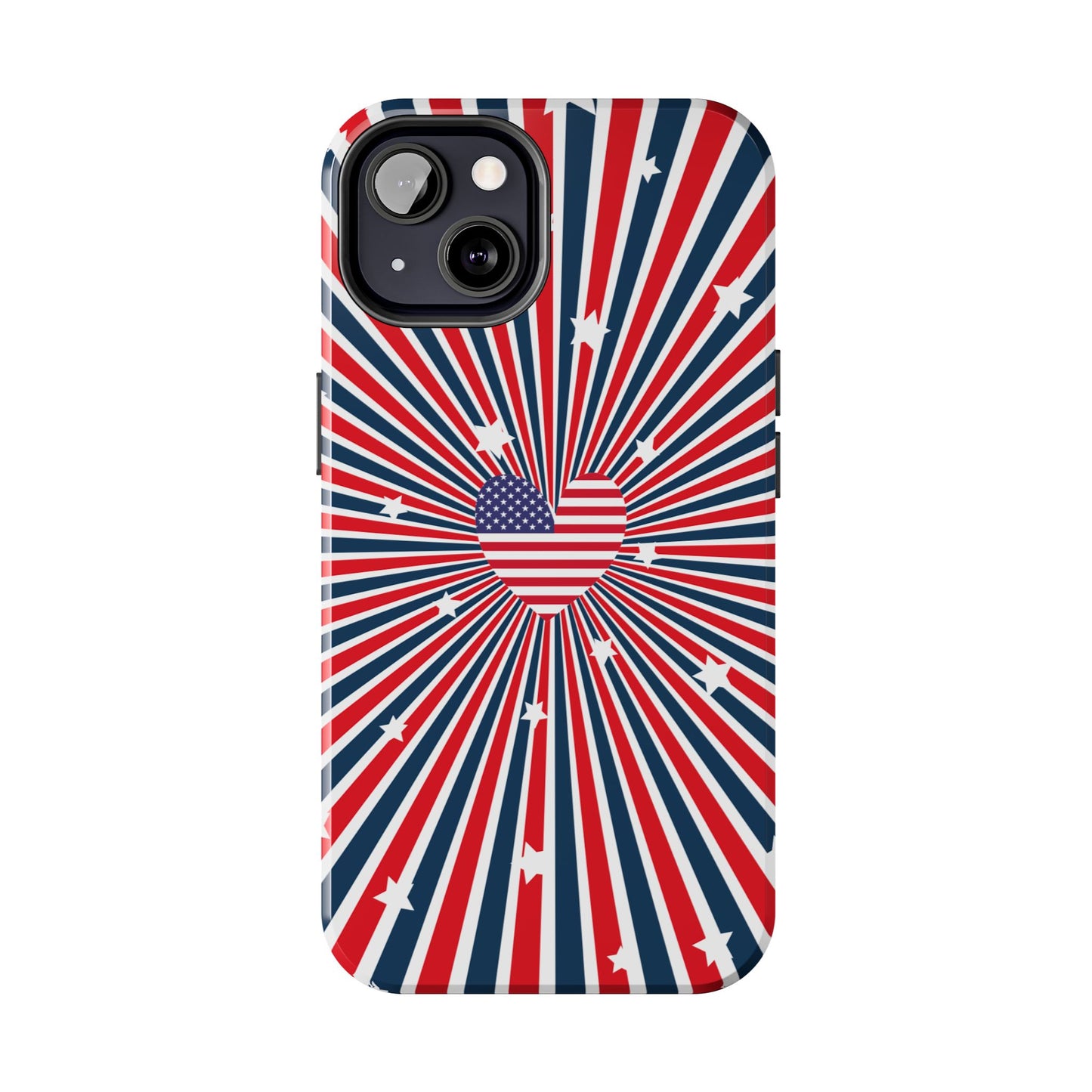 Patriotic  4th of July, Memorial Day, Independence Day Tough Phone Case for Iphone