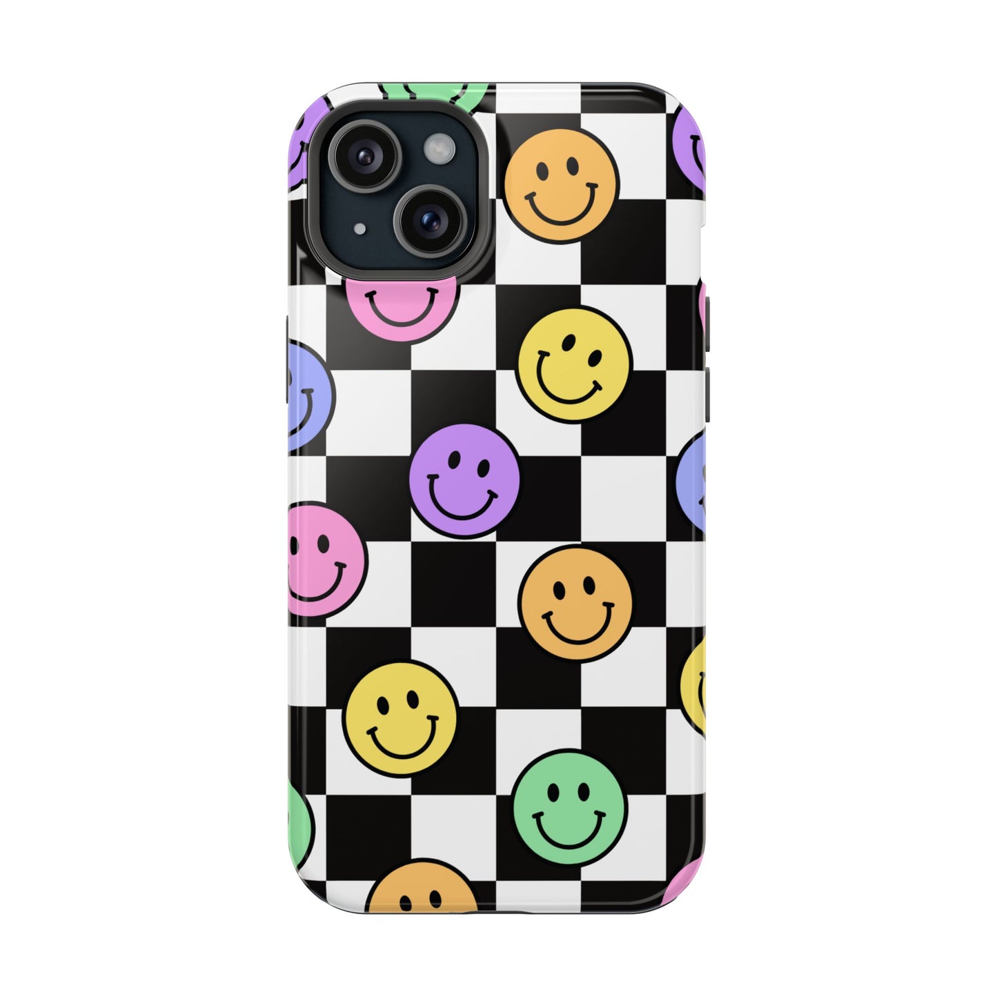 Colorful Smiley Face Phone Cases, Fun Magnetic Tough Cases, Cute Gifts for Teens and Kids, Trendy Accessories for Every Occasion, [...]