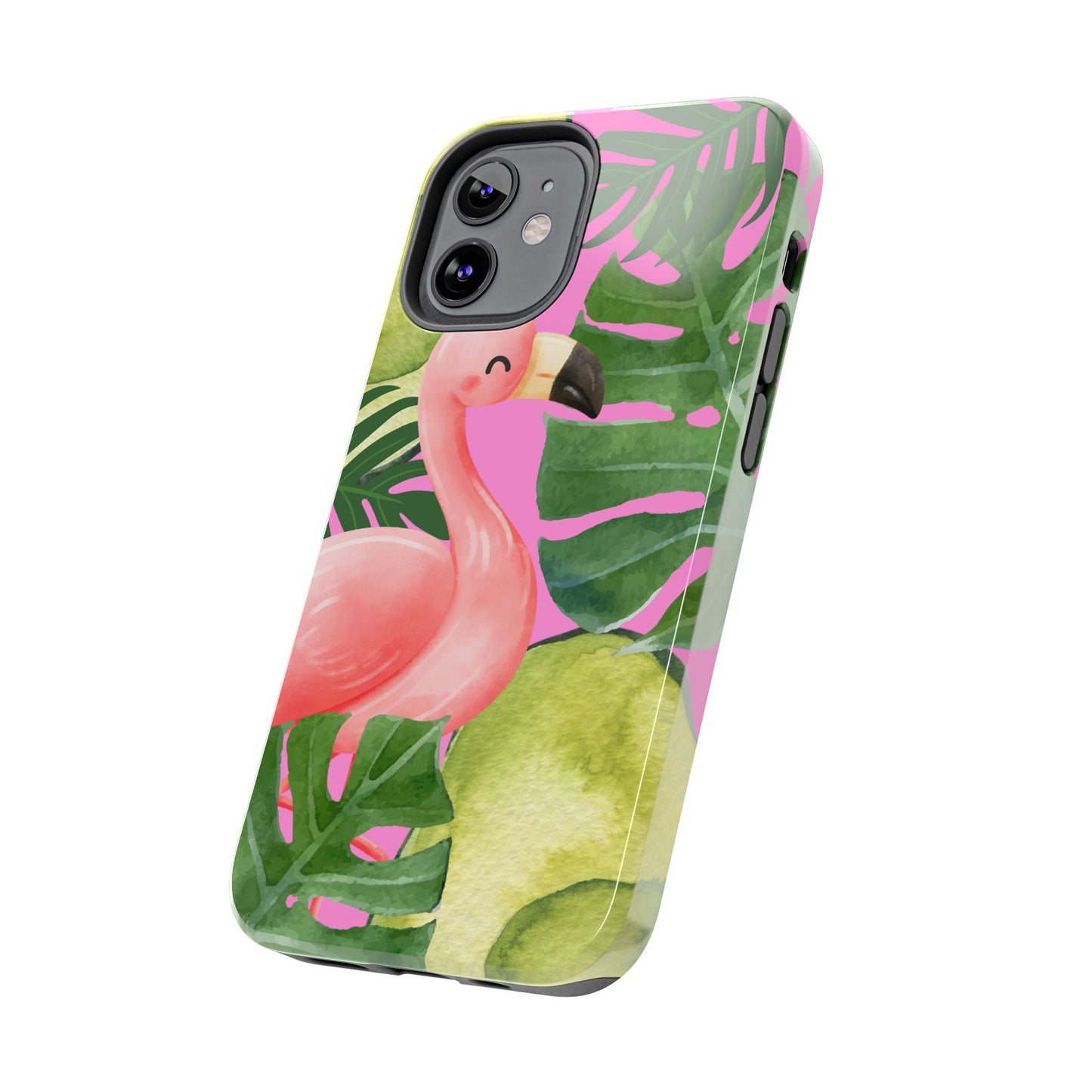 Tropical Flamingo, Cute, Summer Vibes Tough Phone Case