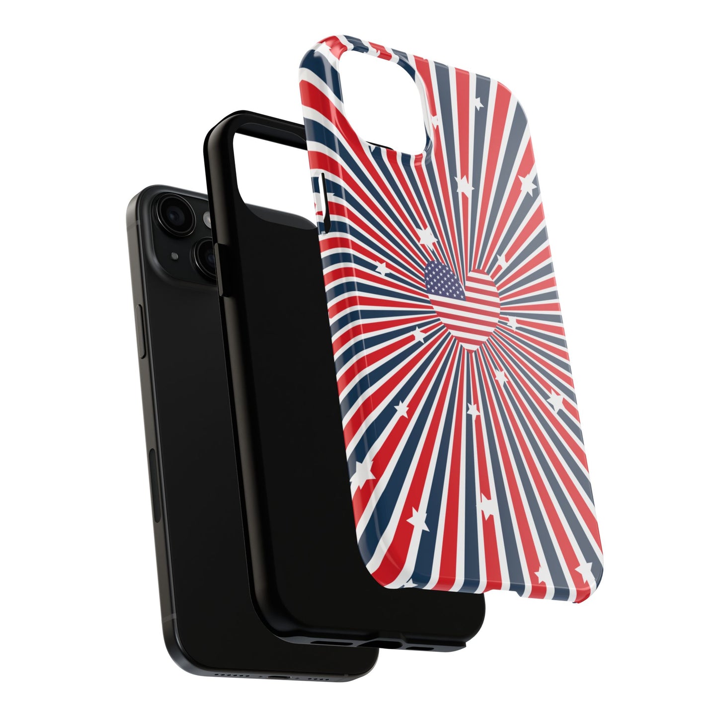 Patriotic  4th of July, Memorial Day, Independence Day Tough Phone Case for Iphone