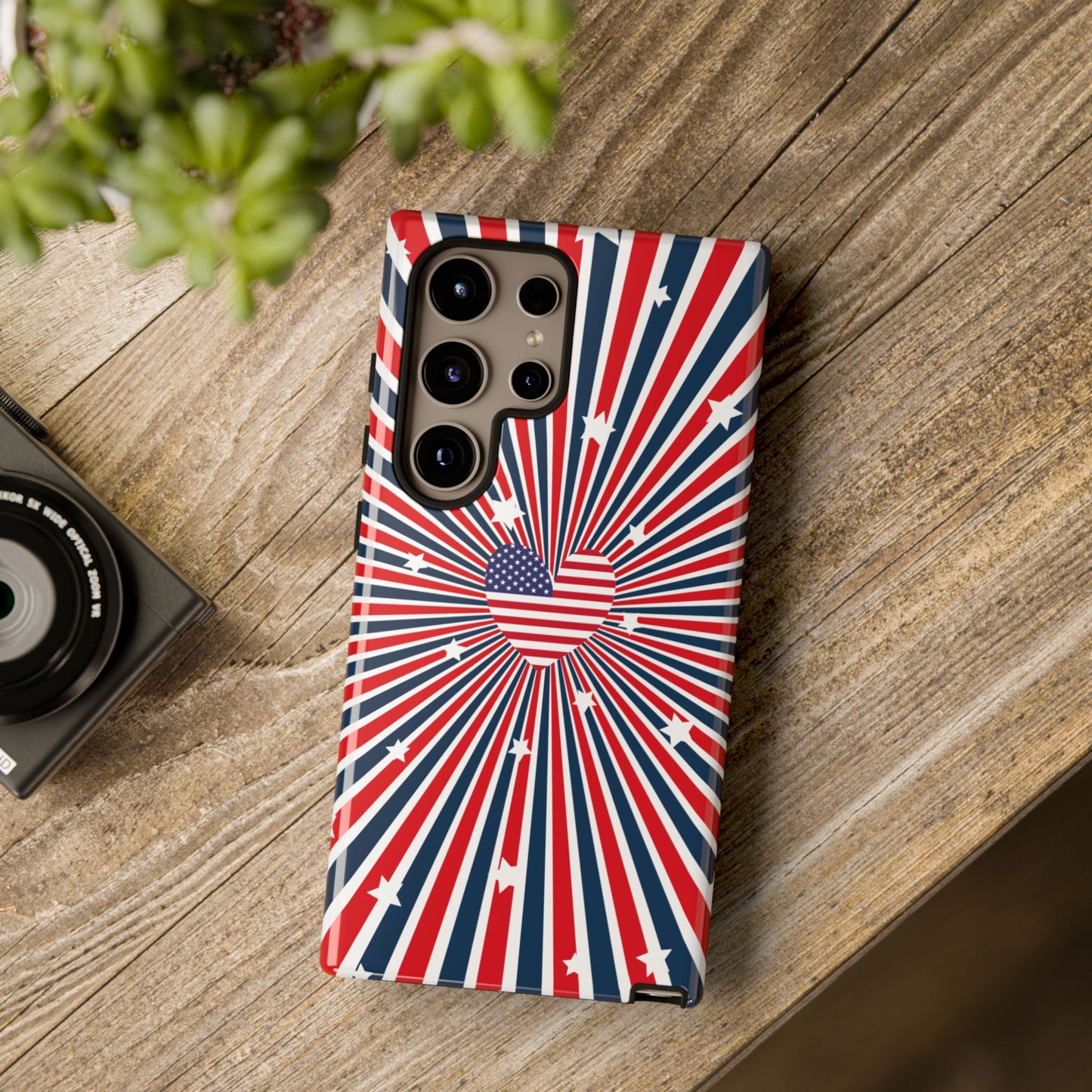 Patriotic  4th of July, Memorial Day, Independence Day Tough Phone Case for Samsung