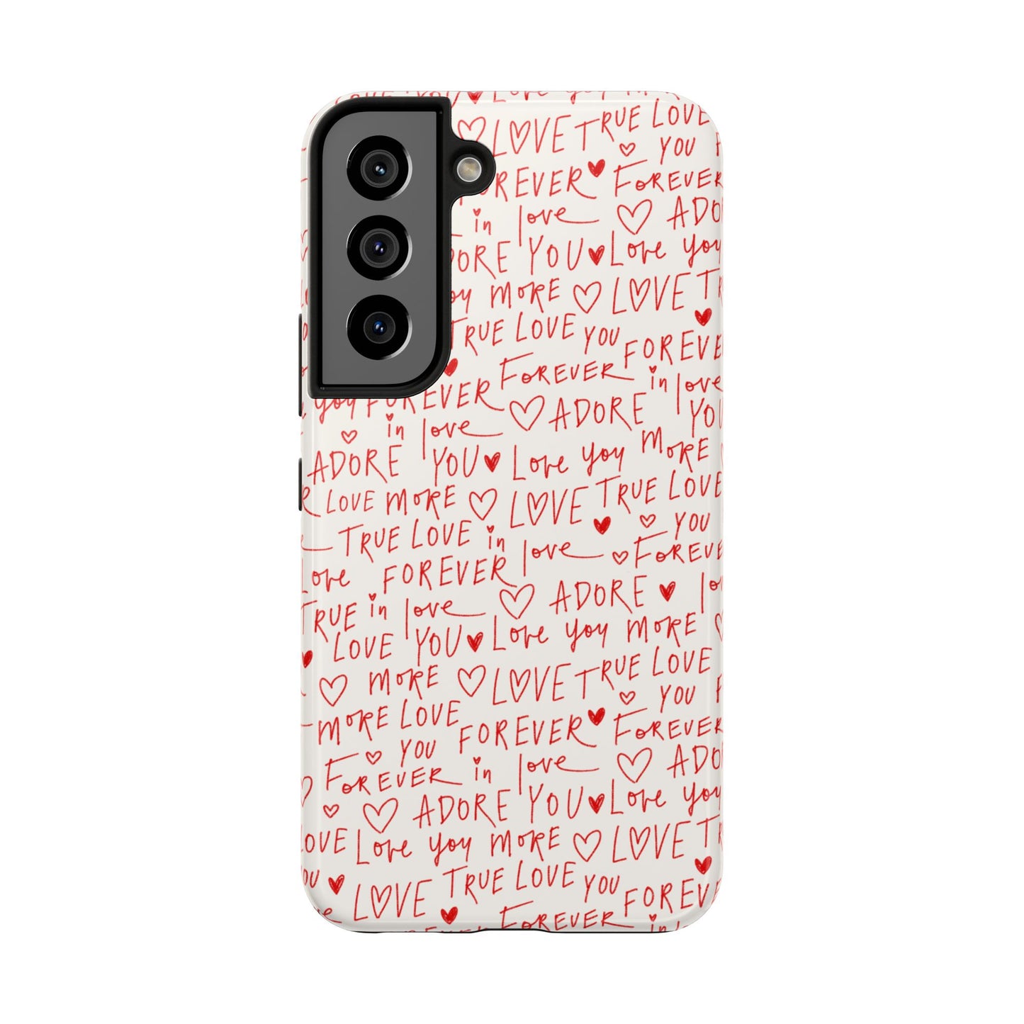 Love Hearts Tough Case for iPhone,  Cute Heart Design, Adore You Case, True Love Protection