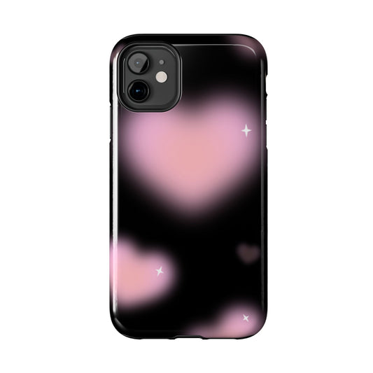 Romantic Pink Heart Pattern Phone Case