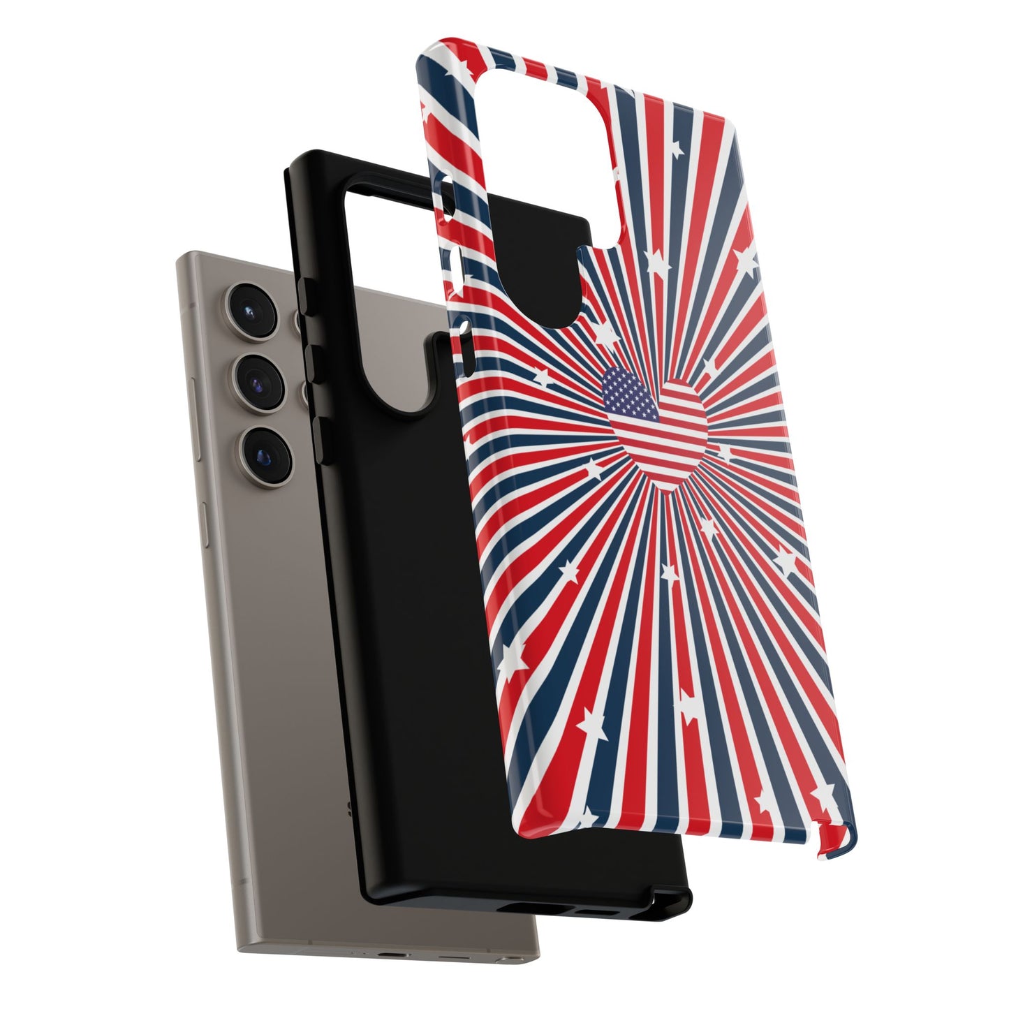 Patriotic  4th of July, Memorial Day, Independence Day Tough Phone Case for Samsung