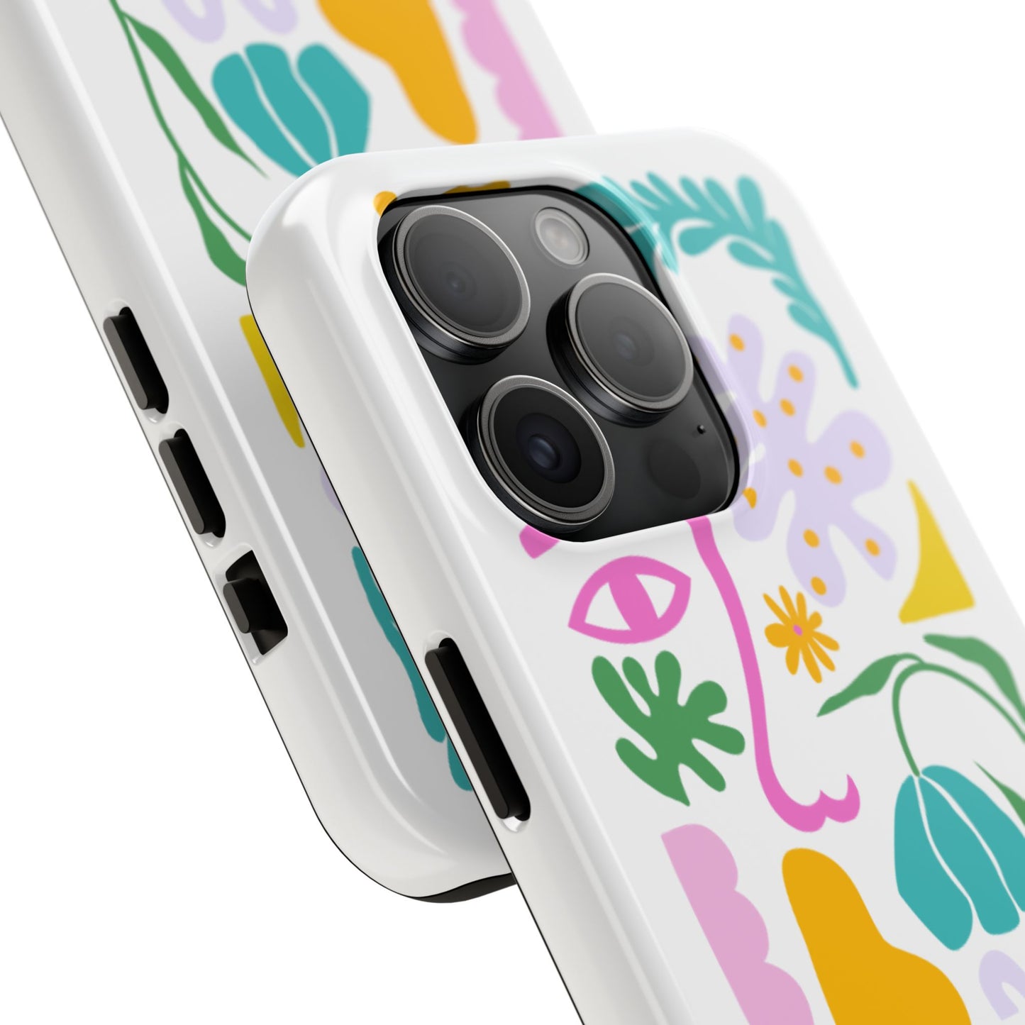 Vibrant Floral Phone Cases, Tough Smartphone Cover, Artistic Cell Phone Protector, Unique Gift for All Occasions, Trendy Tech Accessory