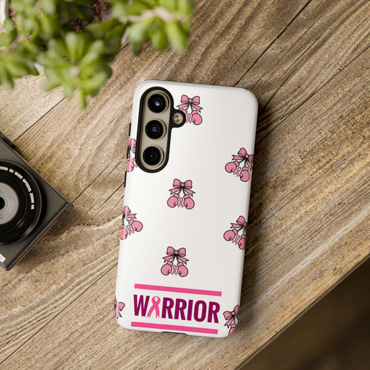 Phone Case - Pink Warrior Cancer Awareness Gift for Breast Cancer Survivor for Samsung