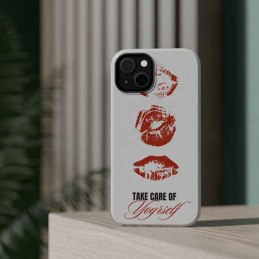 Kiss Print, Chic. Tough MAGNETIC Phone Case