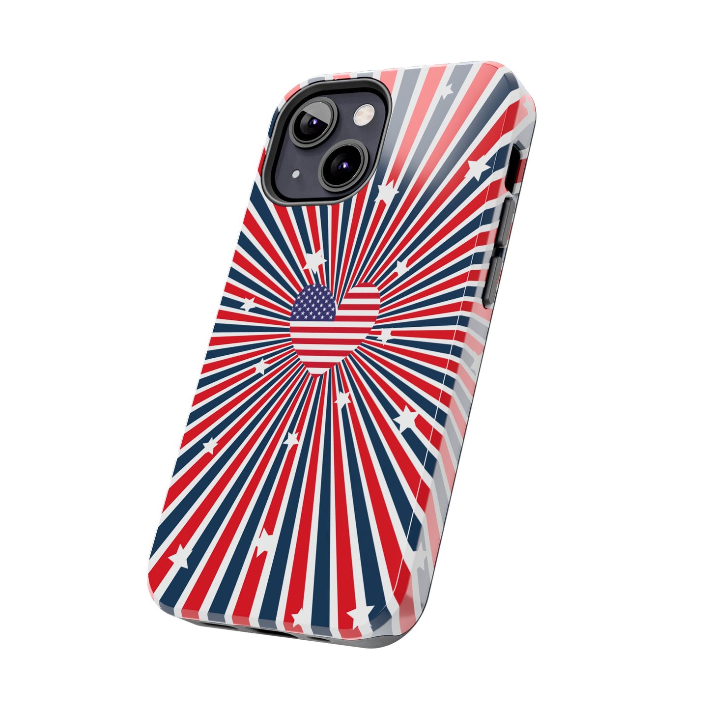 Patriotic  4th of July, Memorial Day, Independence Day Tough Phone Case for Iphone