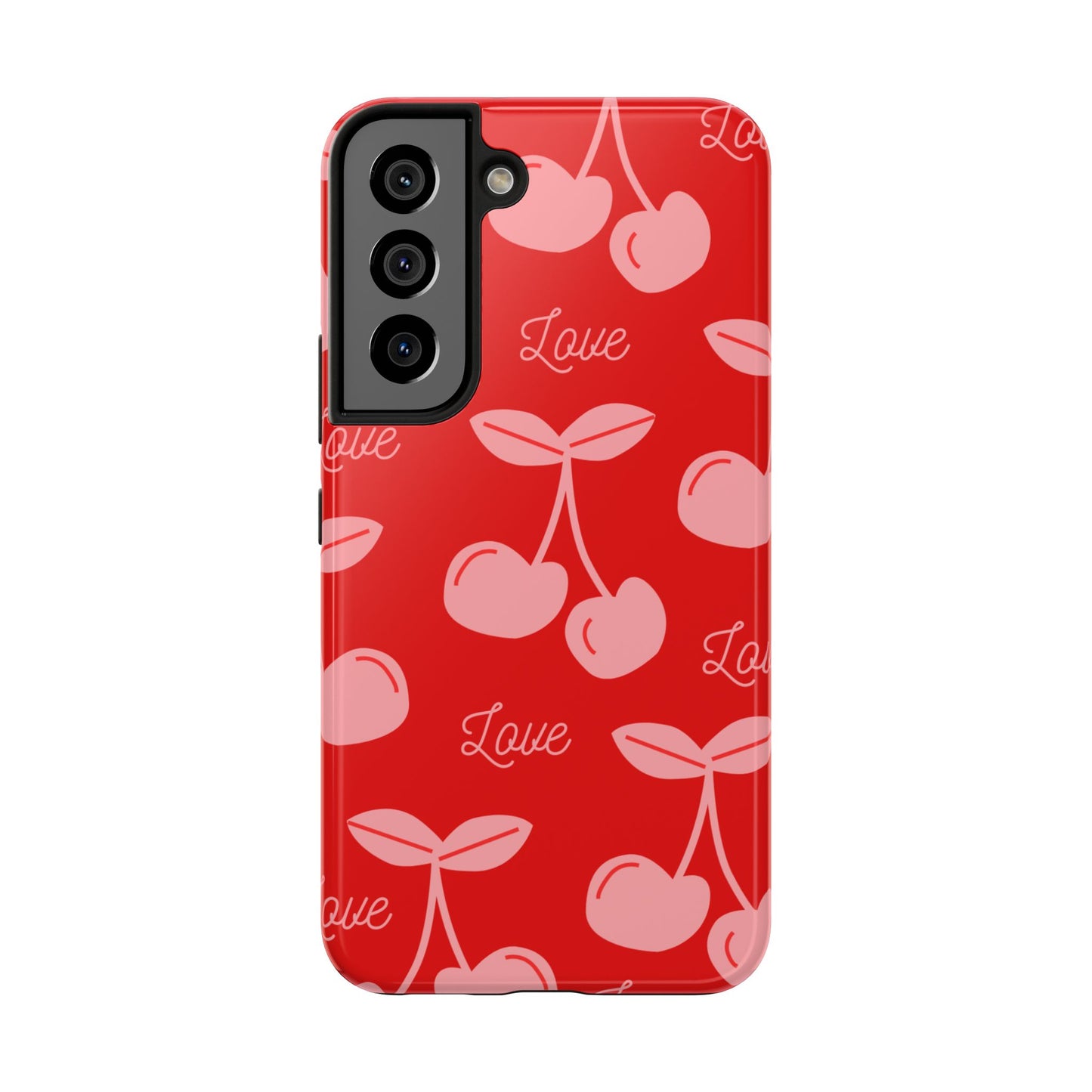 Cute Cherry Love Tough Phone Cases