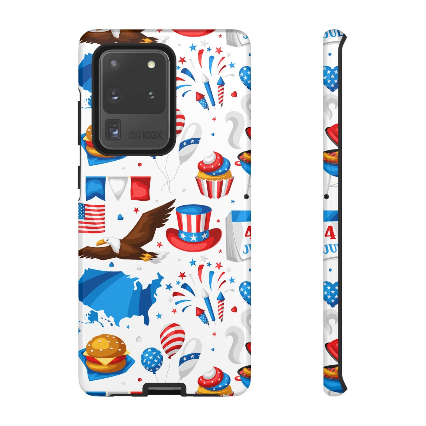 Patriotic  4th of July, Memorial Day, Independence Day Tough Phone Case for Samsung
