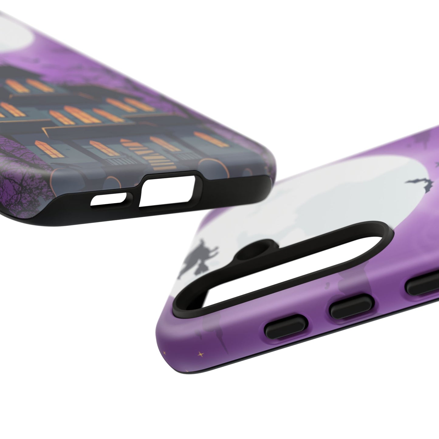 Halloween Haunted, Spooky House, Witchy Vibe Phone Case for Samsung