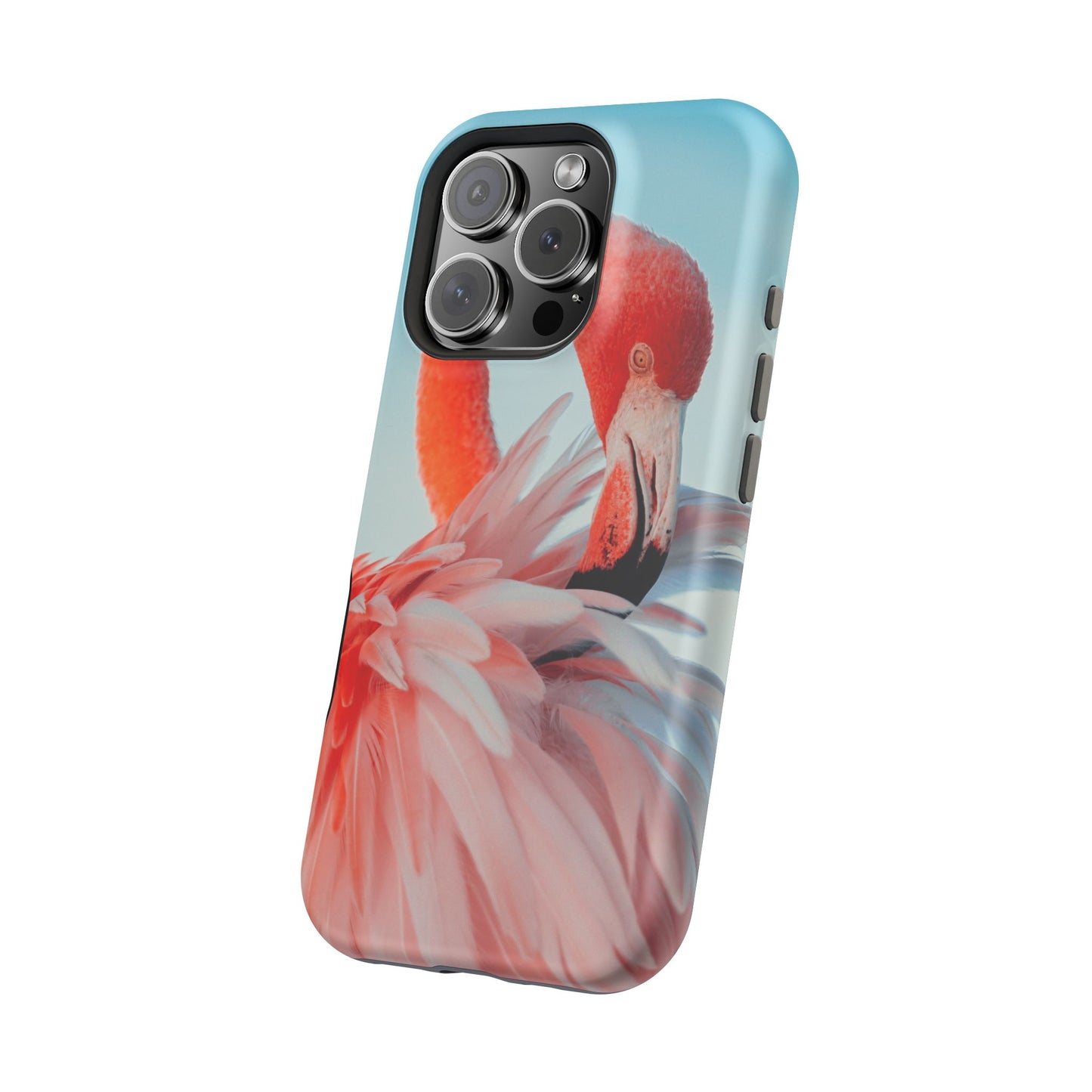 Vibrant Flamingo, Tropical MAGNETIC Phone Case