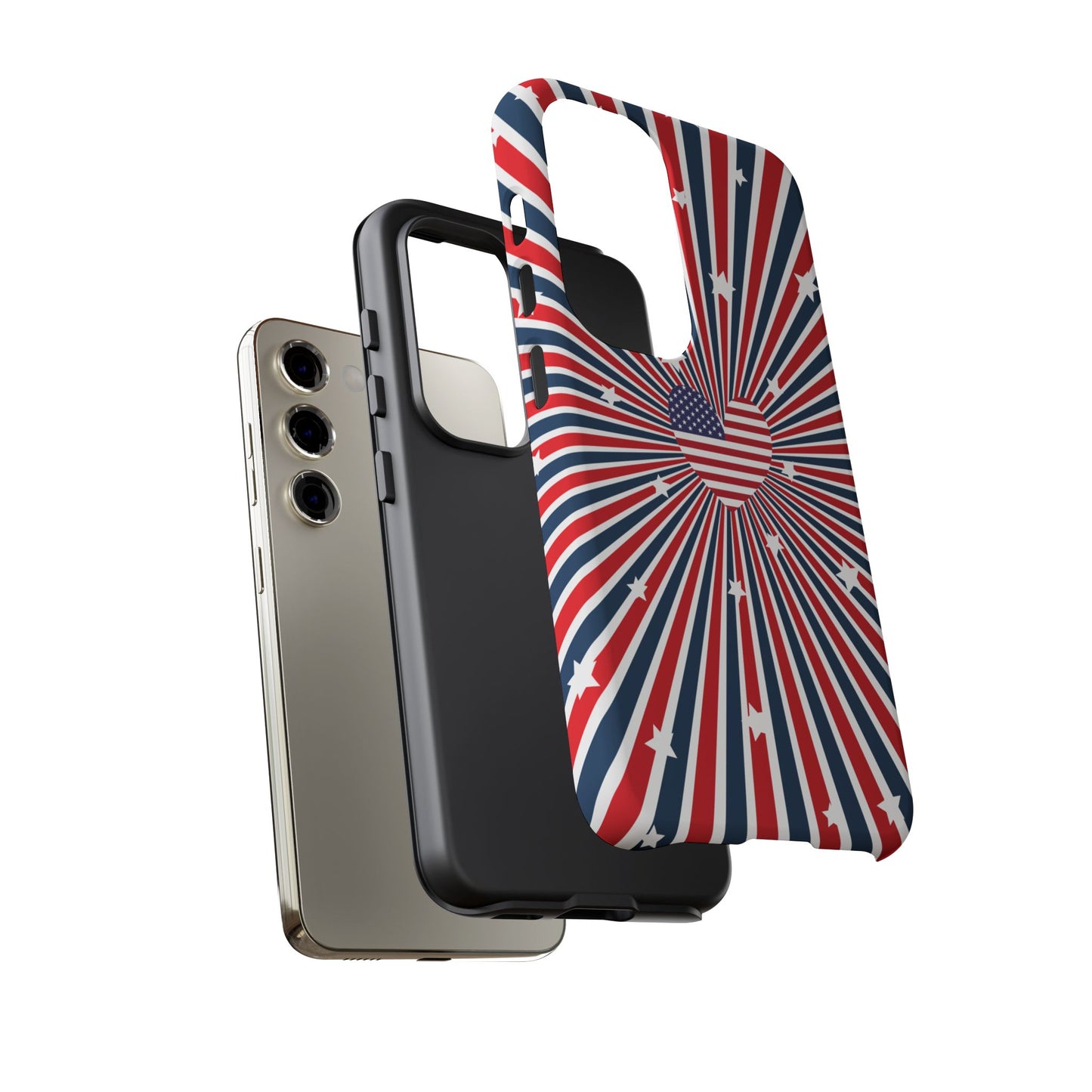 Patriotic  4th of July, Memorial Day, Independence Day Tough Phone Case for Samsung