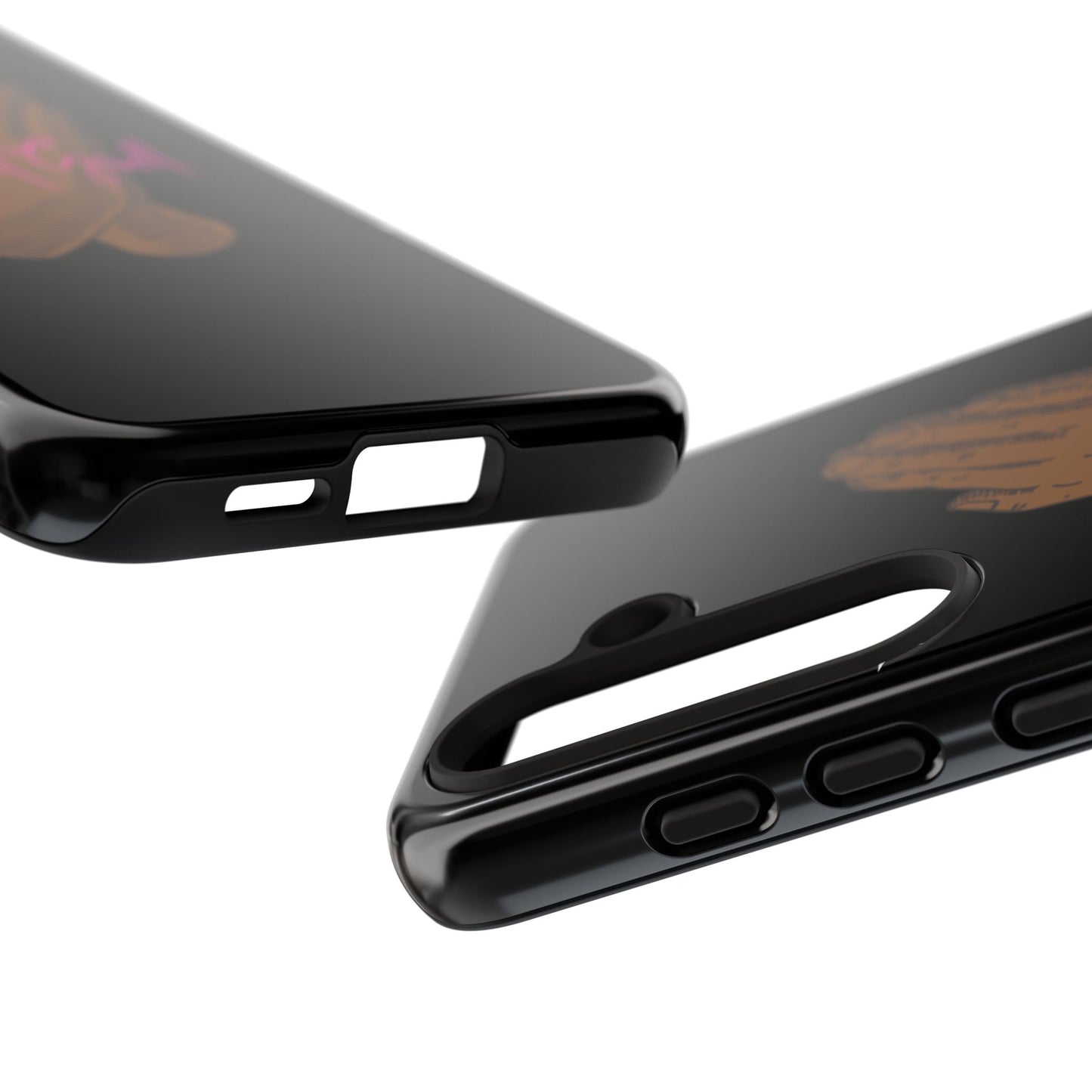 Phone Cases - 'Look at God' Praying Hands Religious Design Tough Case for Samsung
