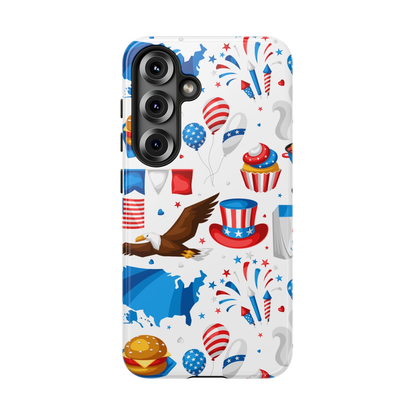 Patriotic  4th of July, Memorial Day, Independence Day Tough Phone Case for Samsung