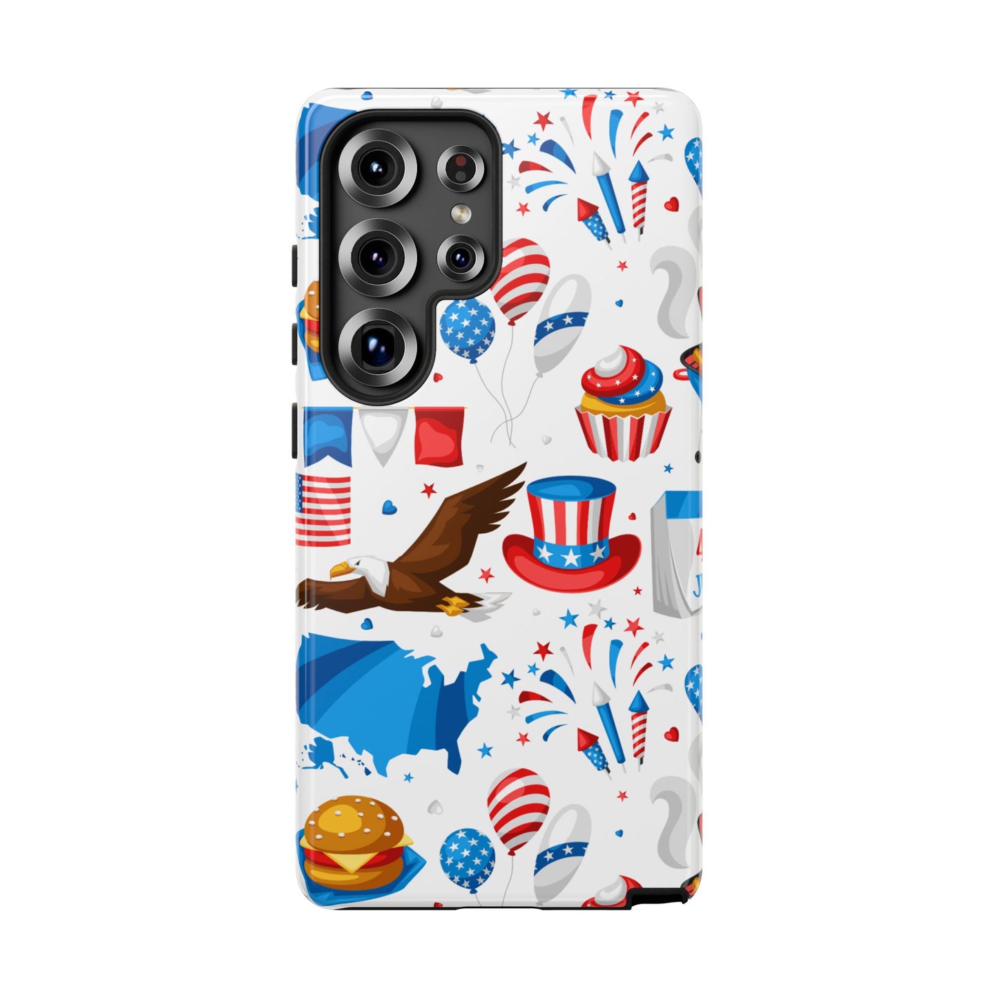 Patriotic  4th of July, Memorial Day, Independence Day Tough Phone Case for Samsung