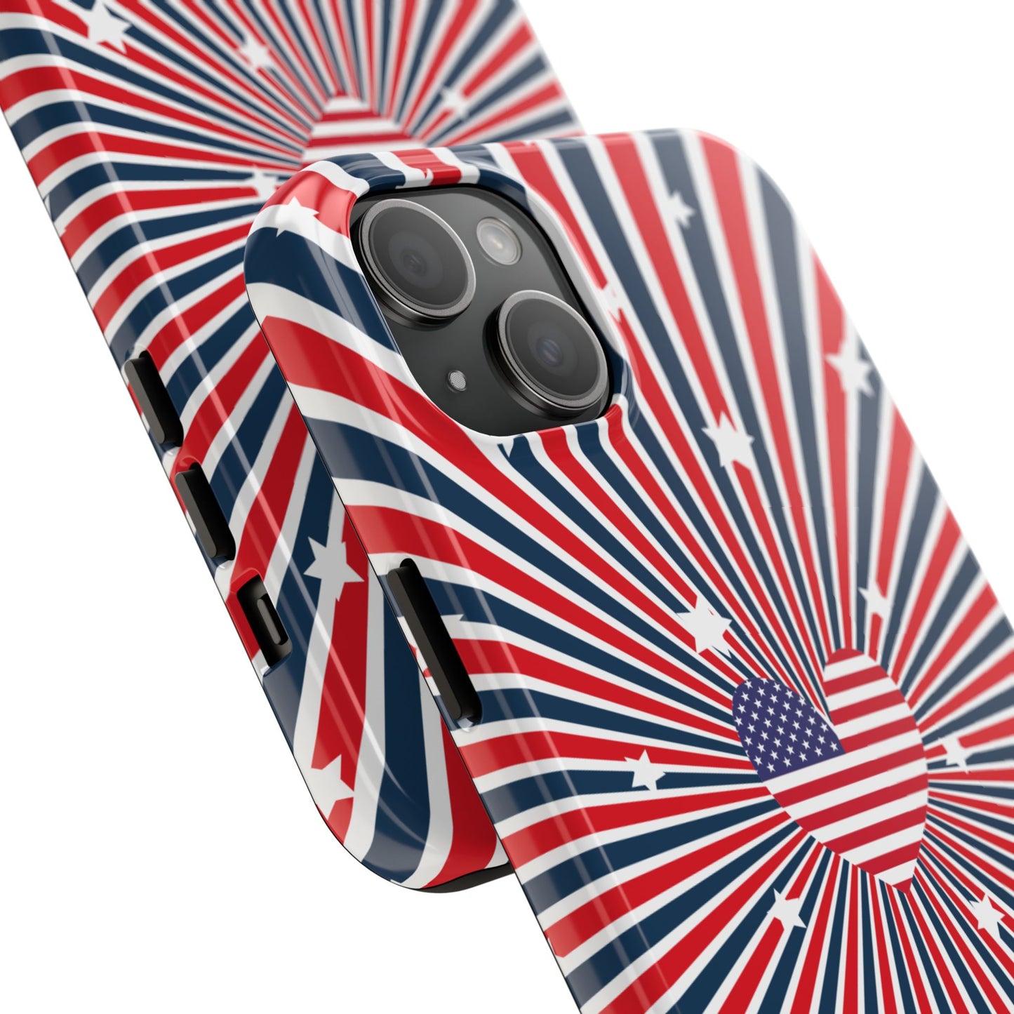 Patriotic  4th of July, Memorial Day, Independence Day Tough Phone Case for Iphone