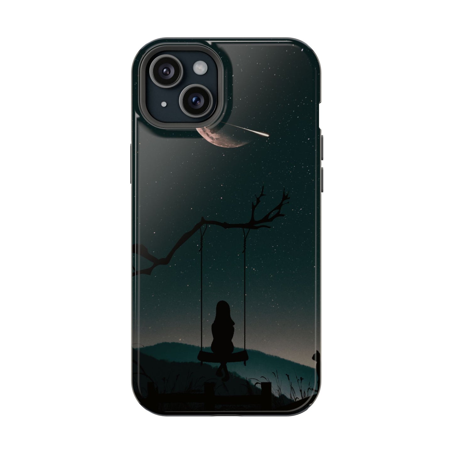 Dreamy Night Sky Tough Magnetic Phone Cases Unique Celestial Design for Iphone