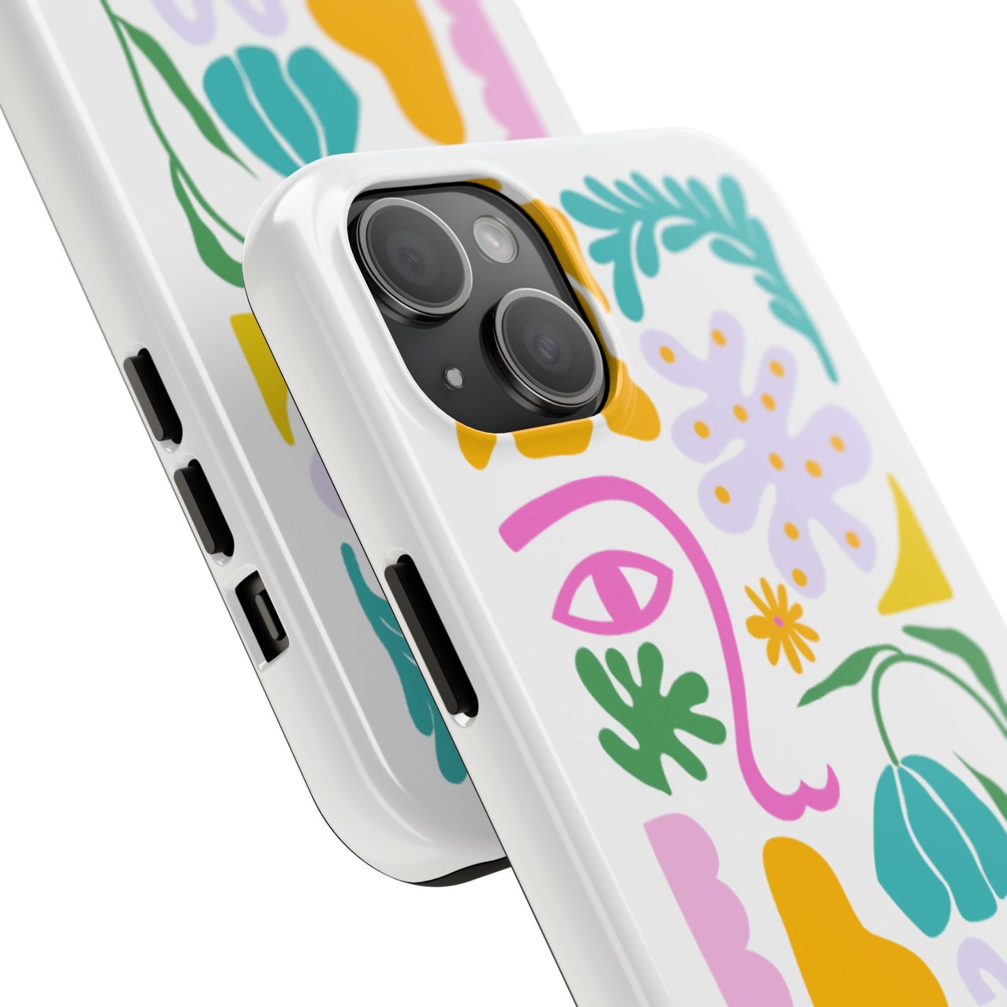 Vibrant Floral Phone Cases, Tough Smartphone Cover, Artistic Cell Phone Protector, Unique Gift for All Occasions, Trendy Tech Accessory