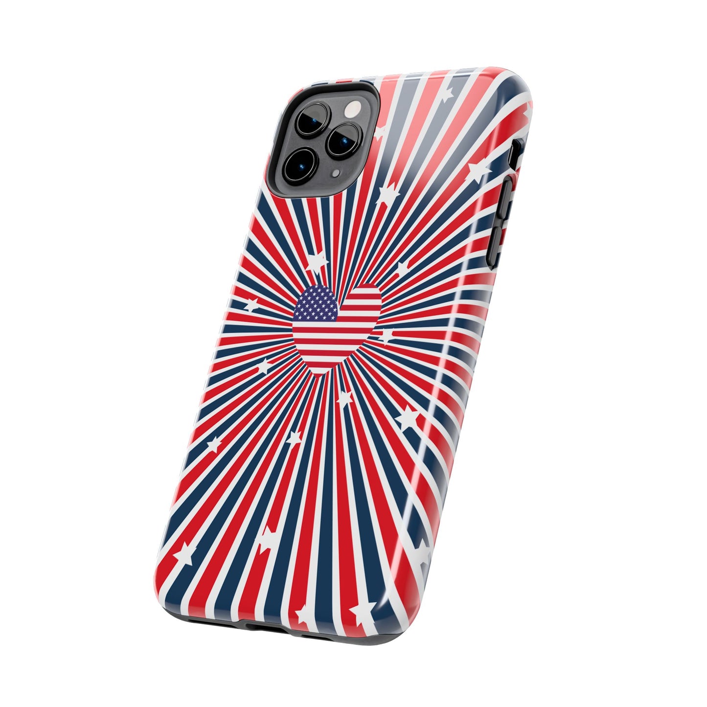 Patriotic  4th of July, Memorial Day, Independence Day Tough Phone Case for Iphone