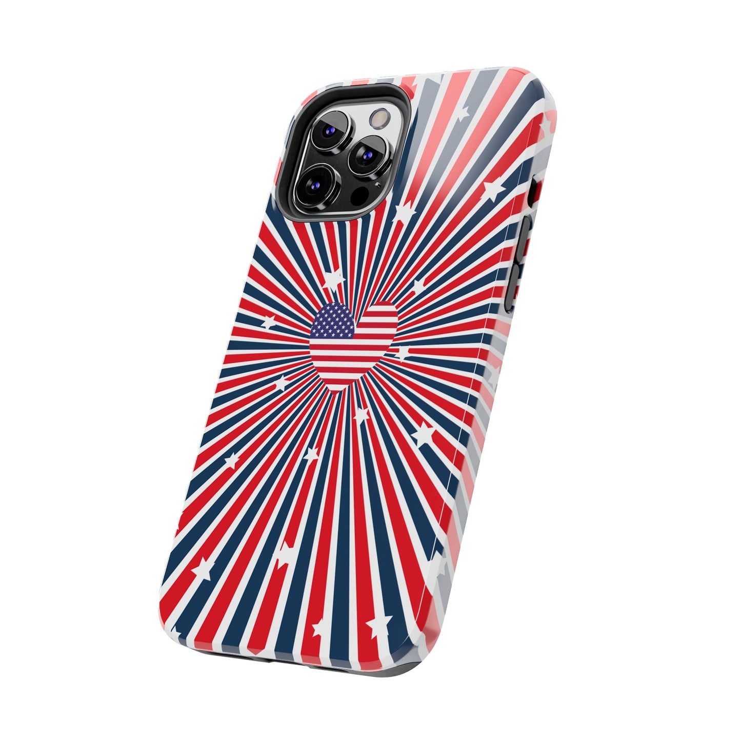 Patriotic  4th of July, Memorial Day, Independence Day Tough Phone Case for Iphone