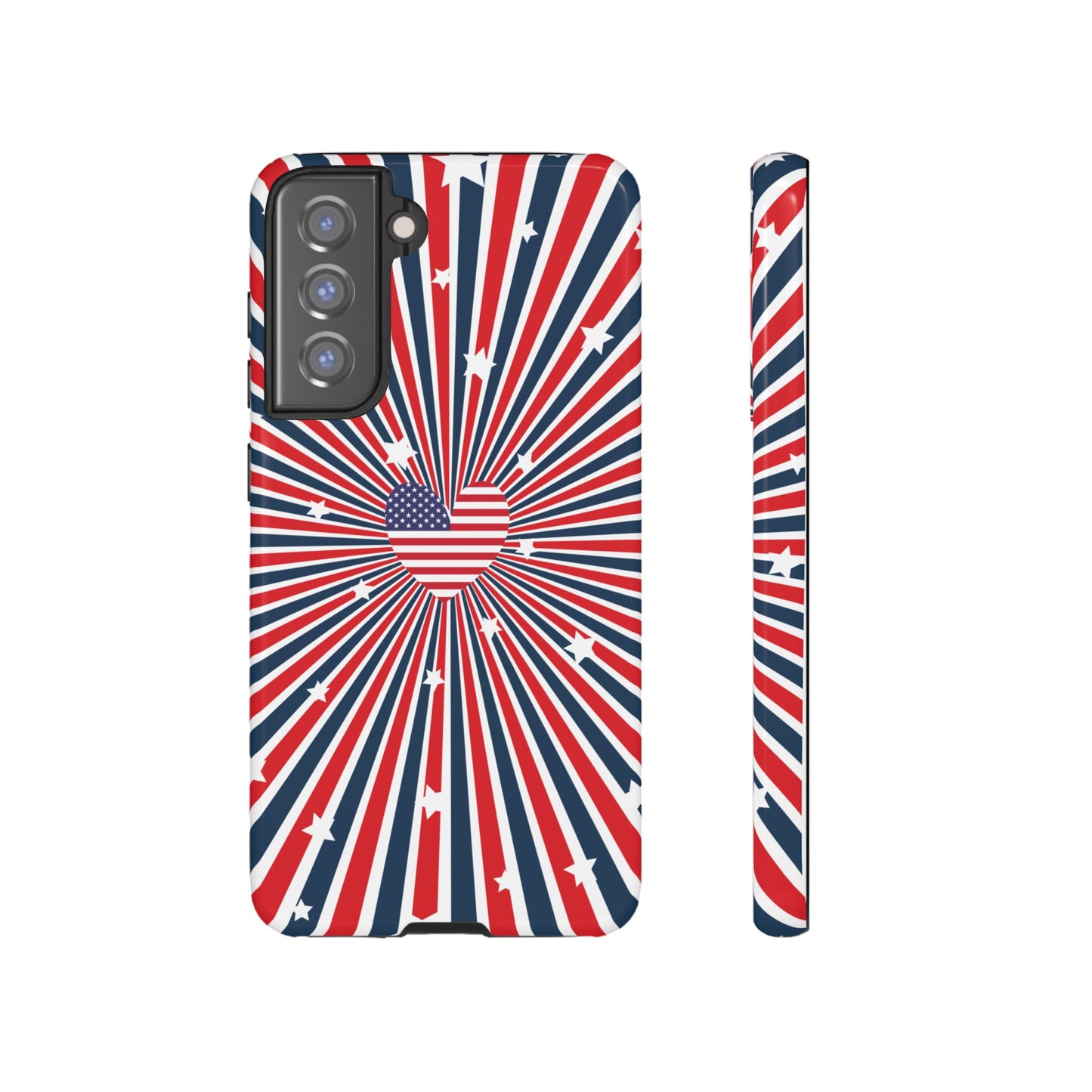 Patriotic  4th of July, Memorial Day, Independence Day Tough Phone Case for Samsung