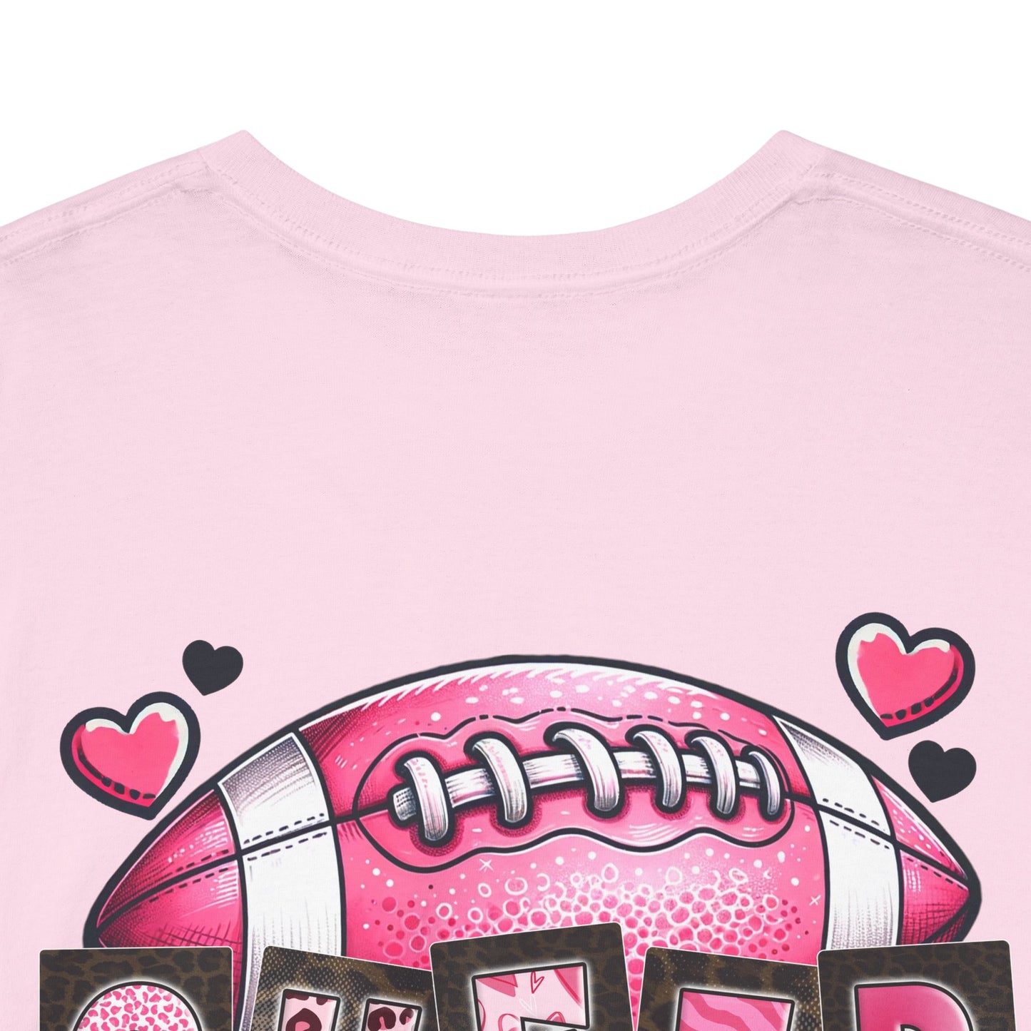 Breast Cancer Awareness Tee - "Cheer for the cure" Unisex Cotton Shirt