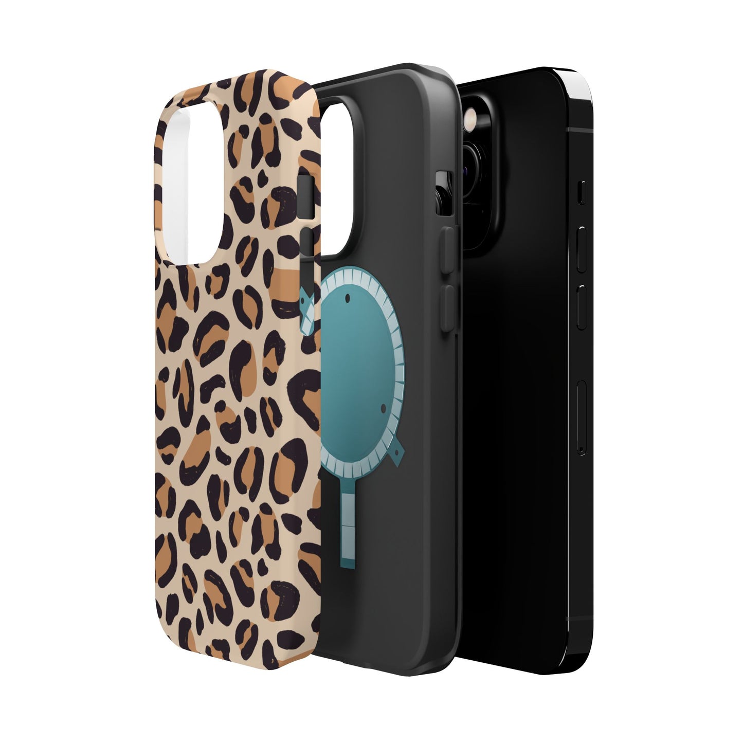 Stylish Leopard Trendy MAGNETIC Phone Case for Iphone