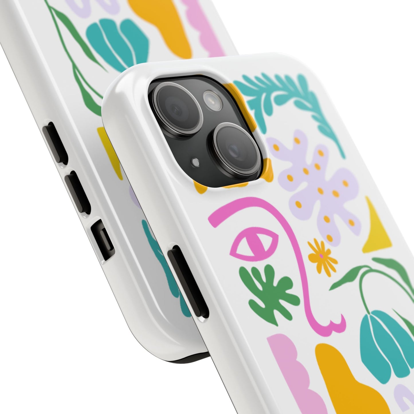 Vibrant Floral Phone Cases, Tough Smartphone Cover, Artistic Cell Phone Protector, Unique Gift for All Occasions, Trendy Tech Accessory