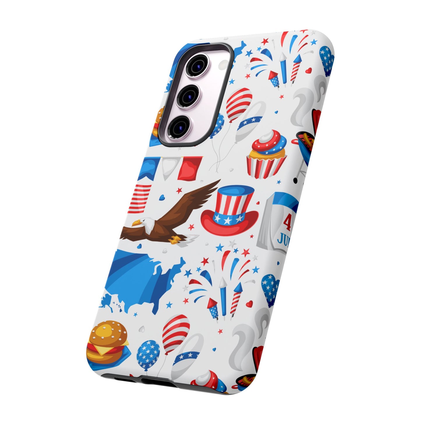 Patriotic  4th of July, Memorial Day, Independence Day Tough Phone Case for Samsung